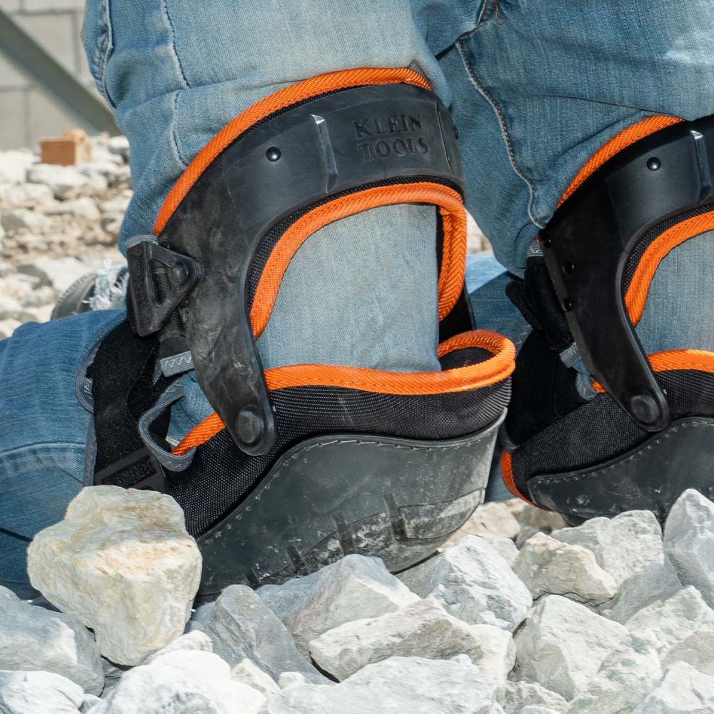 slide 5 of 6, Klein Tools Heavy Duty Hinged Knee Pads, 1 ct