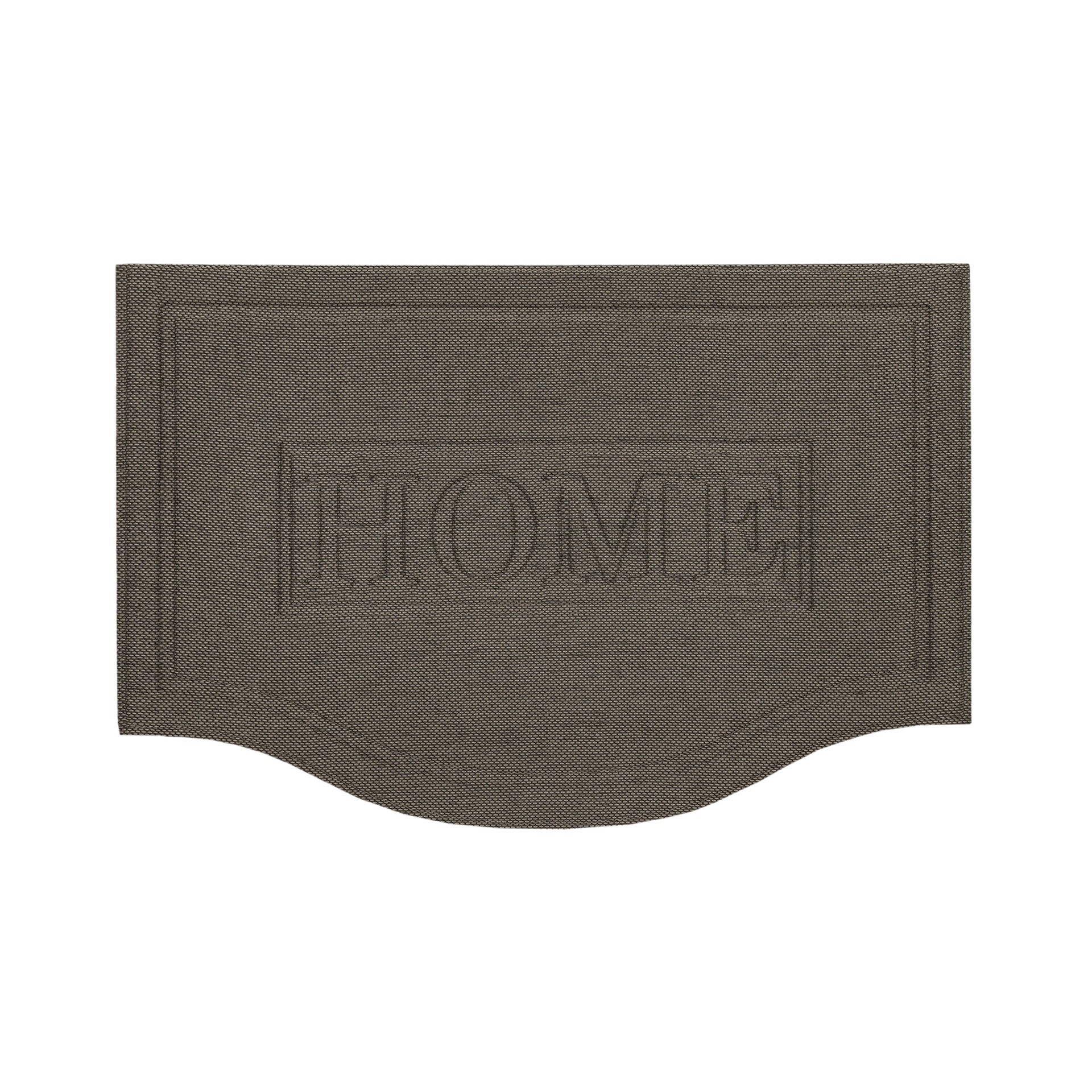 slide 4 of 6, allen + roth 24-in x 36-in Gray Non-Slip Grip Indoor or outdoor Door Mat, 1 ct