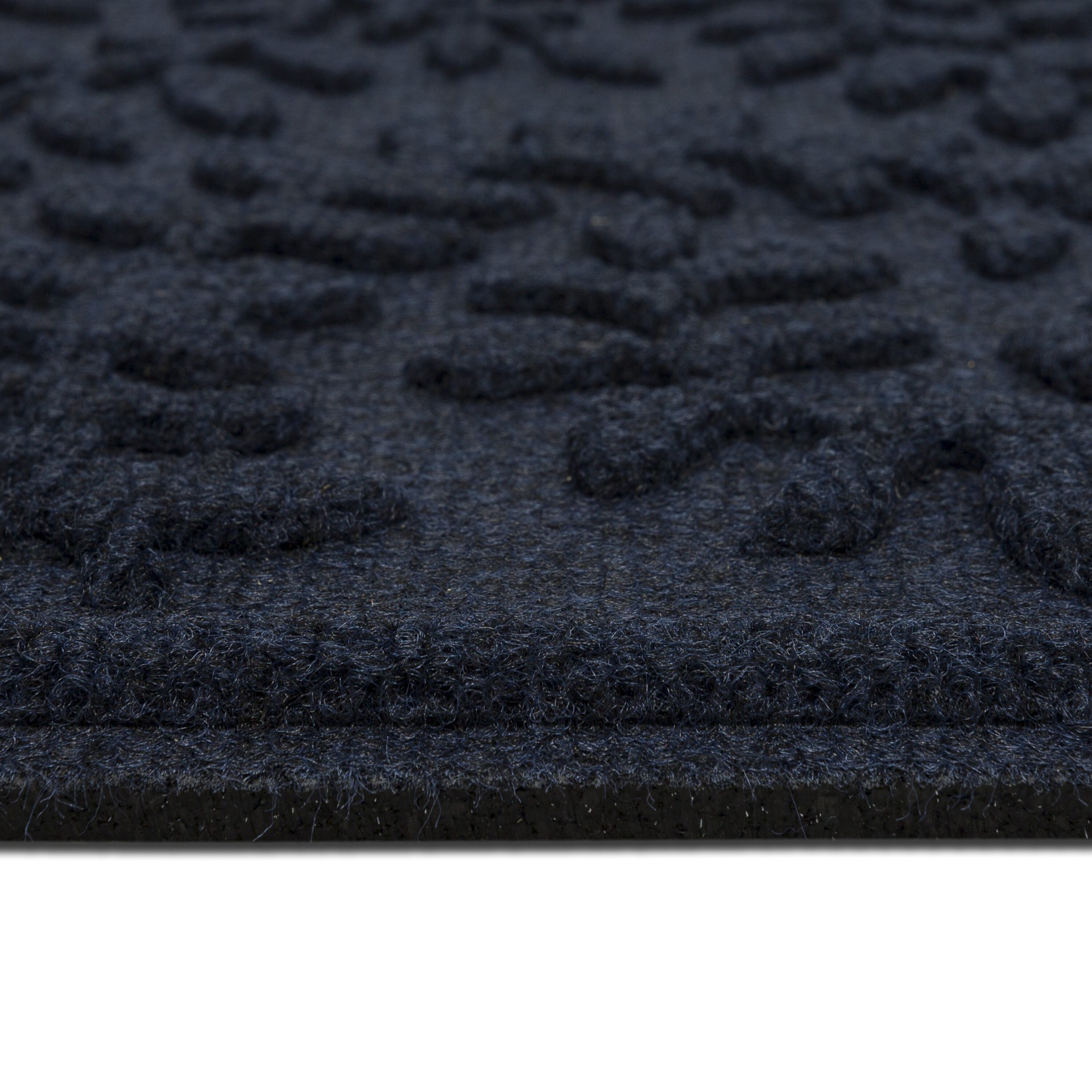 slide 2 of 6, allen + roth 18-in x 30-in Blue Non-Slip Grip Indoor or outdoor Door Mat, 1 ct