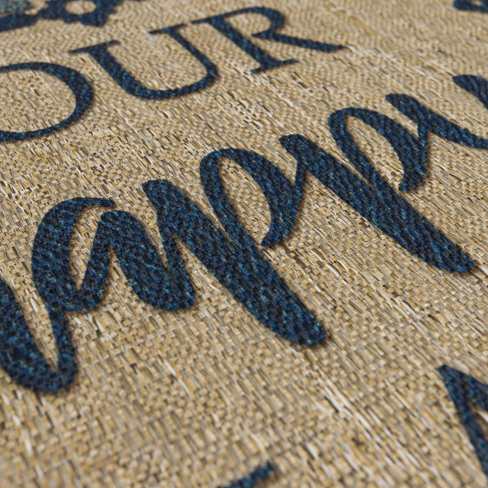 slide 3 of 6, Style Selections 18-in x 30-in Multi Polyester Non-Slip Grip Indoor or outdoor Decorative Door Mat, 1 ct