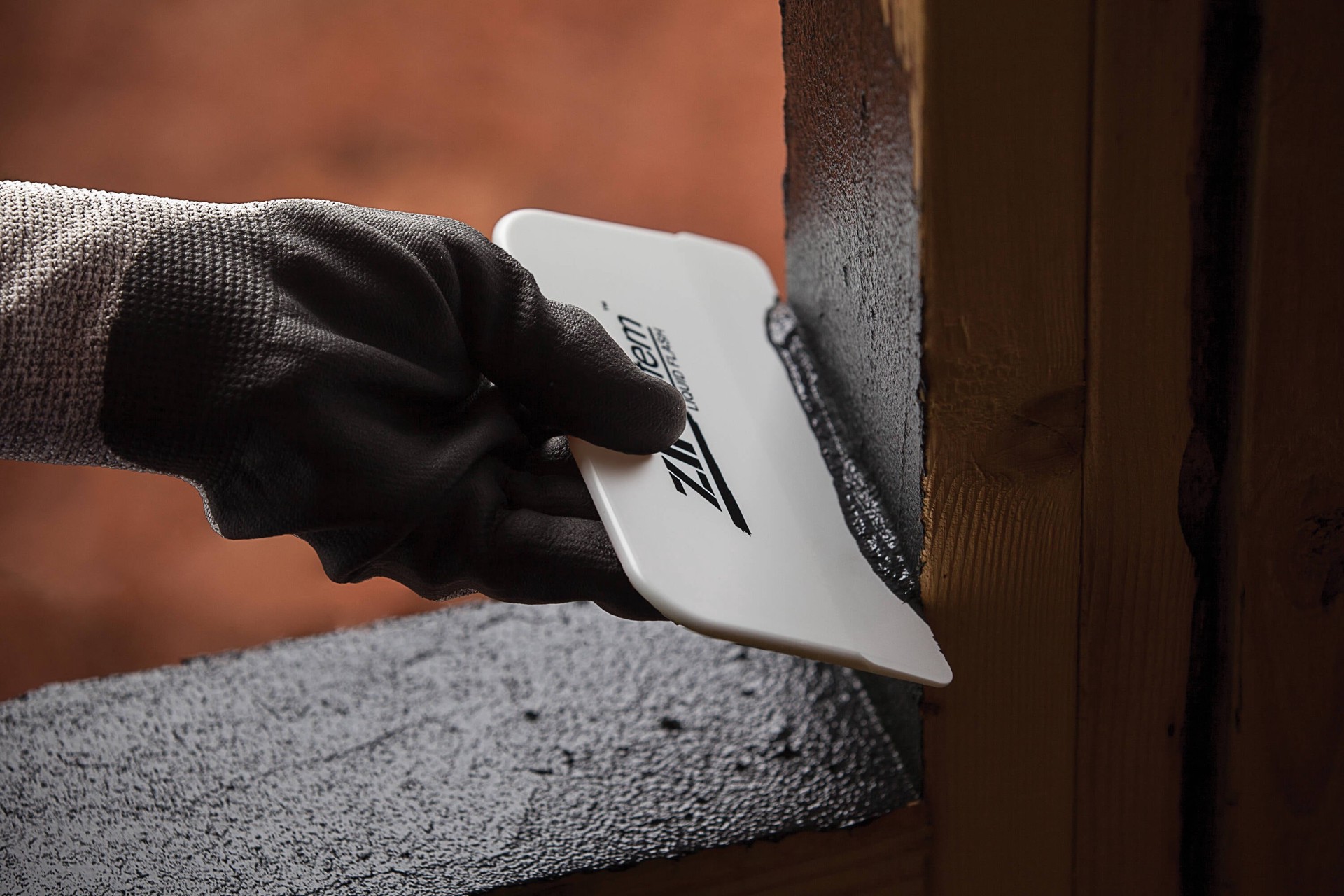 slide 3 of 5, ZIP System Liquid Flash Black Synthetic rubber, 1 ct