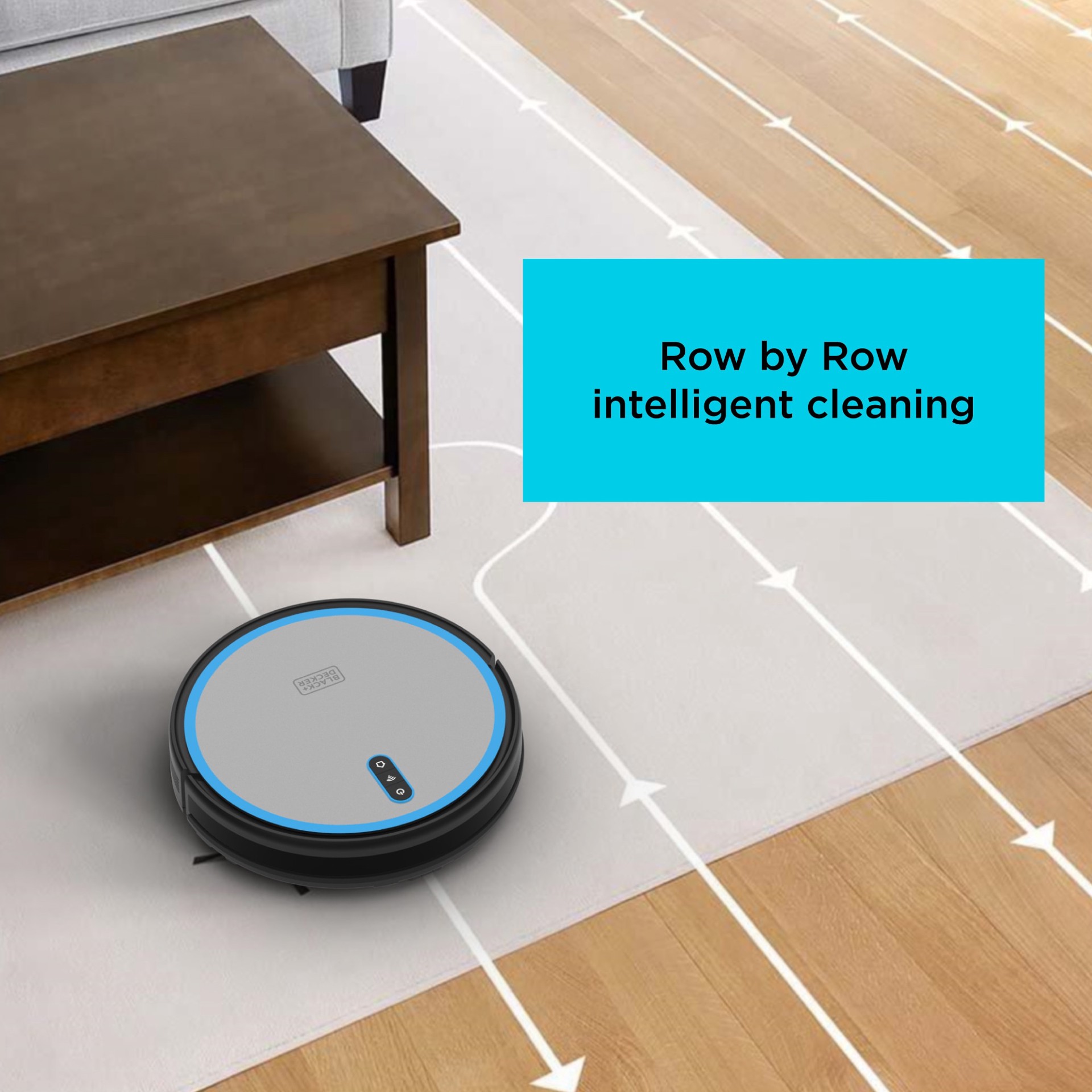 slide 2 of 6, BLACK+DECKER Auto Charging Pet Robotic Vacuum Cleaner with HEPA Filter, 1 ct