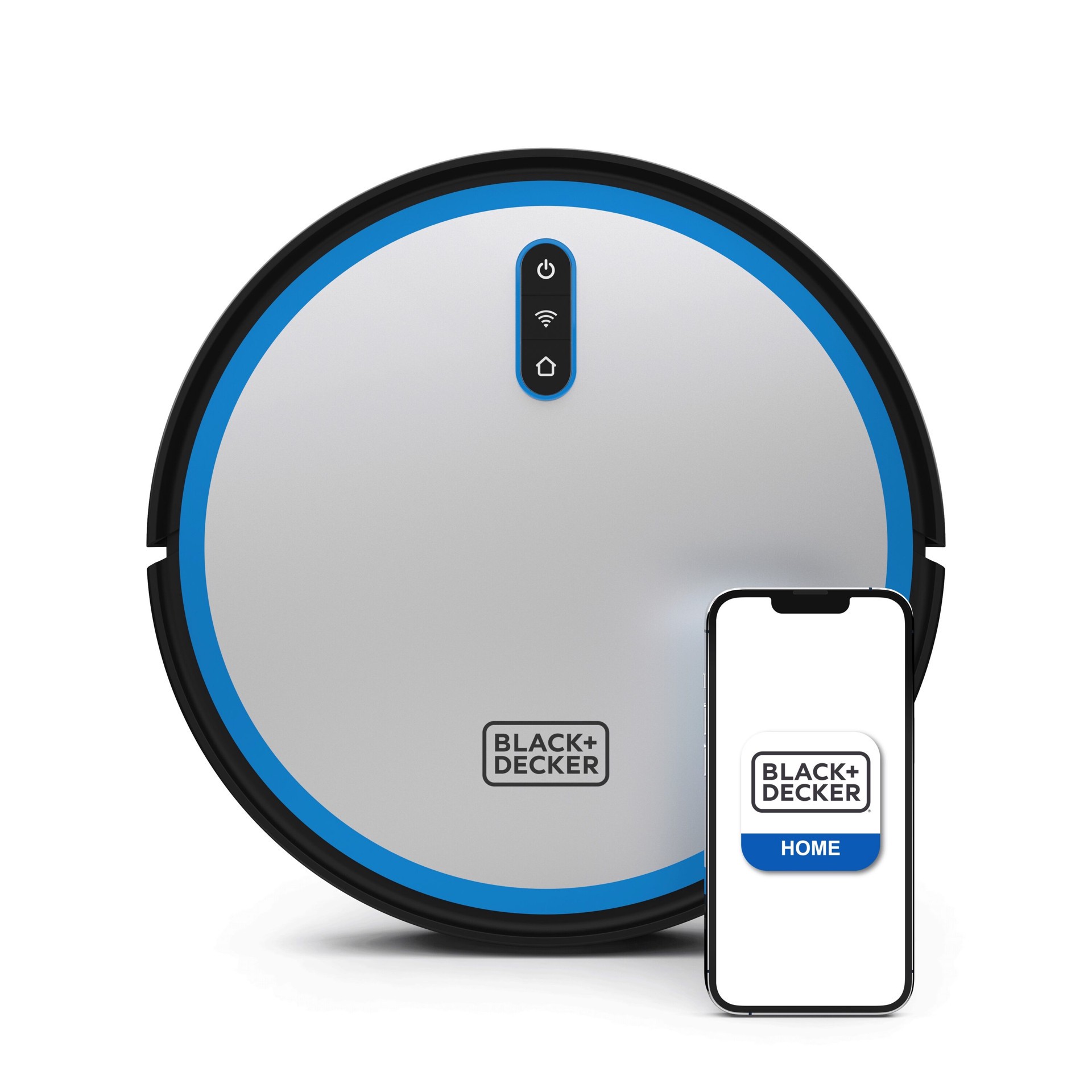 slide 1 of 6, BLACK+DECKER Auto Charging Pet Robotic Vacuum Cleaner with HEPA Filter, 1 ct