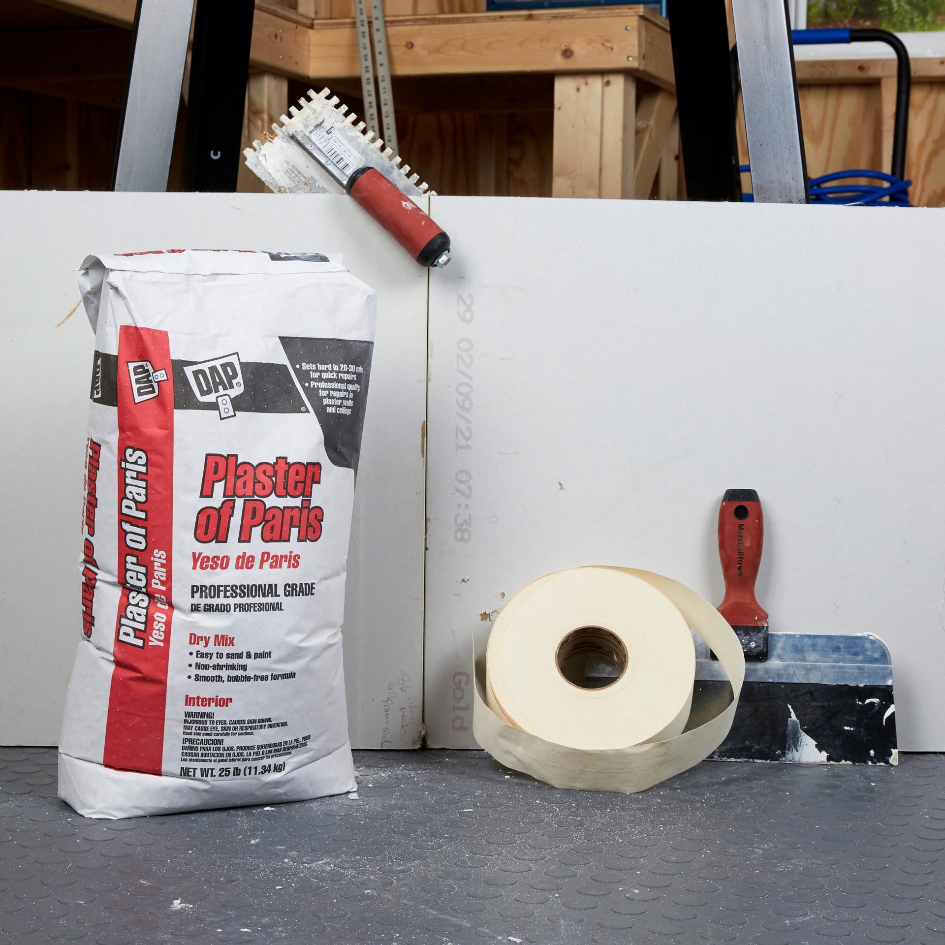 slide 4 of 6, DAP 25.0 -lbs Powder Plaster of paris Bag, 1 ct