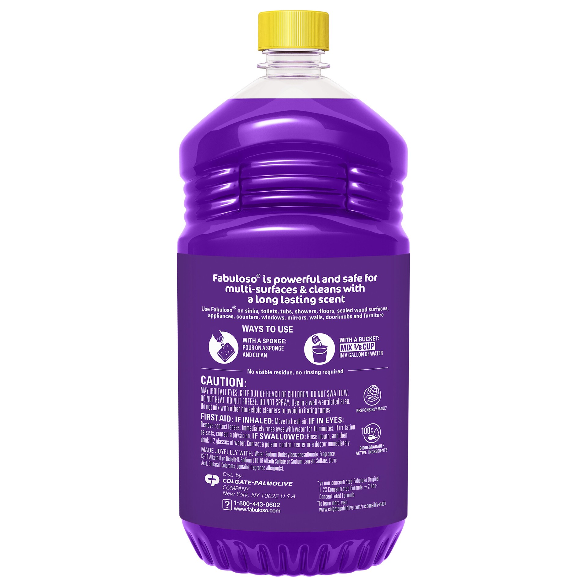 slide 2 of 6, Fabuloso 56 -oz Lavender Liquid All-Purpose Cleaner, 1 ct
