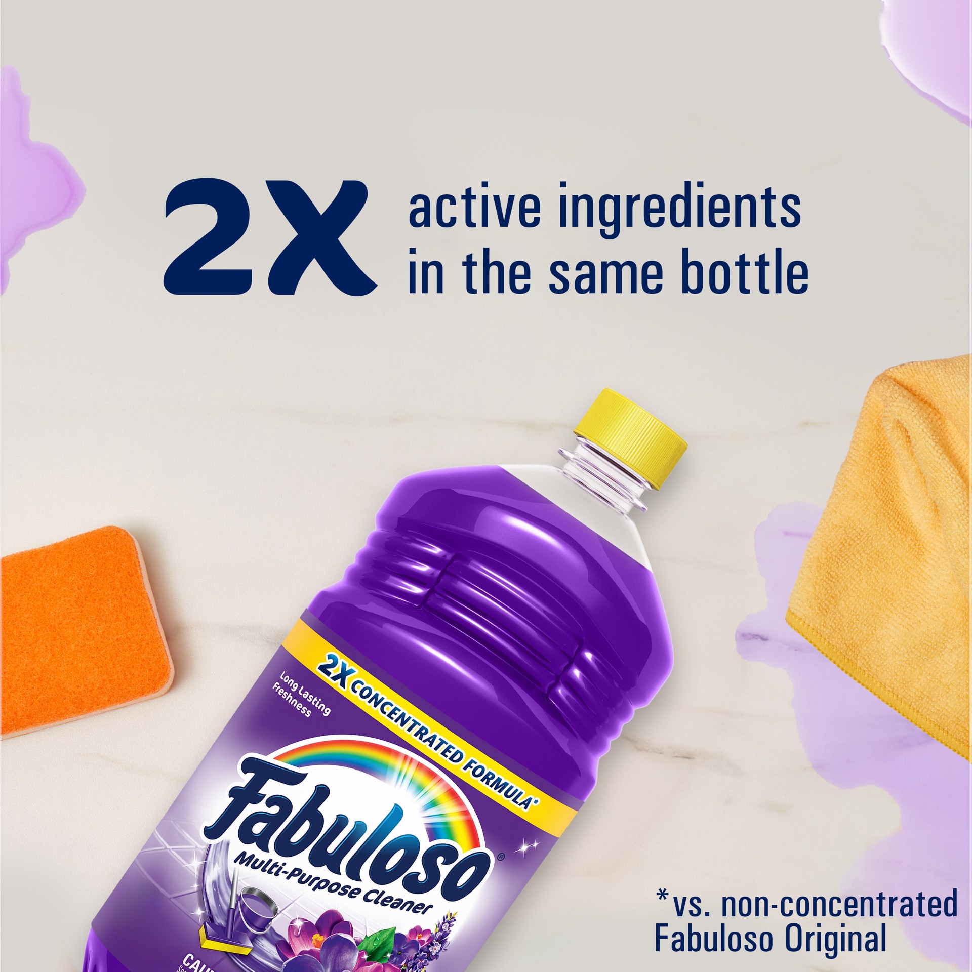 slide 3 of 6, Fabuloso 56 -oz Lavender Liquid All-Purpose Cleaner, 1 ct