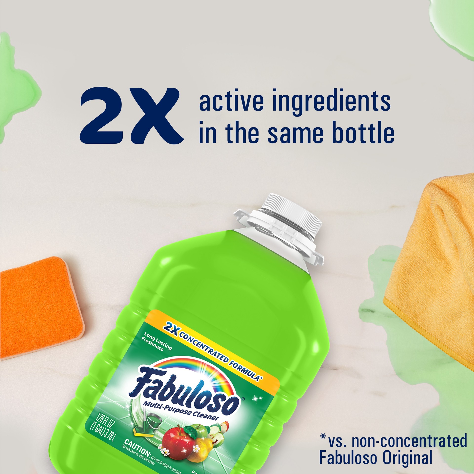 slide 3 of 6, Fabuloso 128 -oz Pasion Fruit Liquid All-Purpose Cleaner, 1 ct