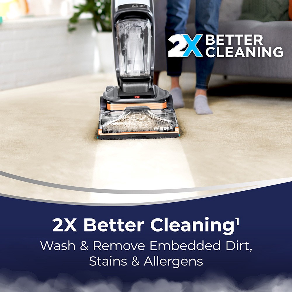 slide 2 of 6, BISSELL Revolution HydroSteam Made for Pet Hair Carpet Cleaner, 1 ct