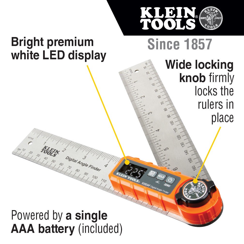 slide 2 of 6, Klein Tools Digital Angle Finder, 1 ct