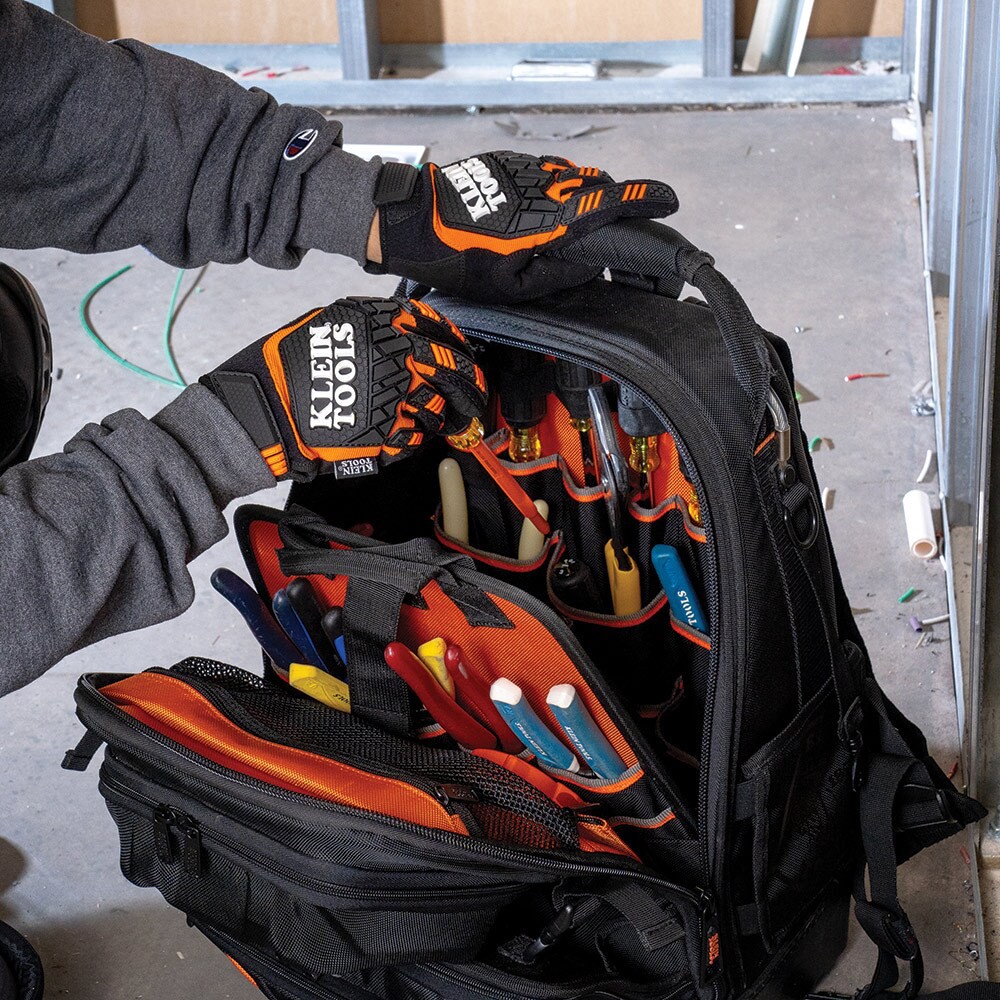 slide 6 of 6, Klein Tools Heavy Duty Gloves, Large, 1 ct