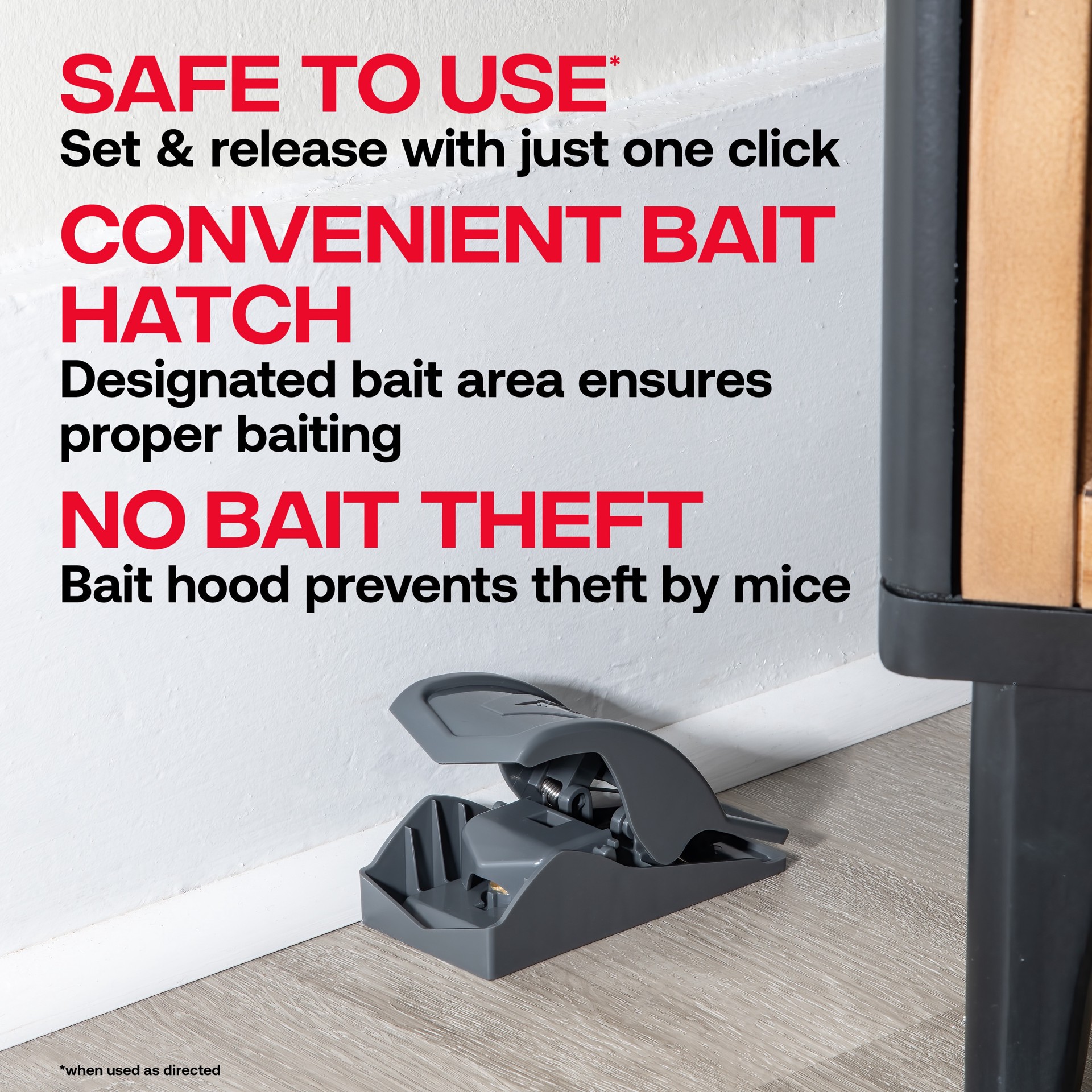 slide 3 of 6, Victor Children and Pet Safe Mouse Traps, 1 ct
