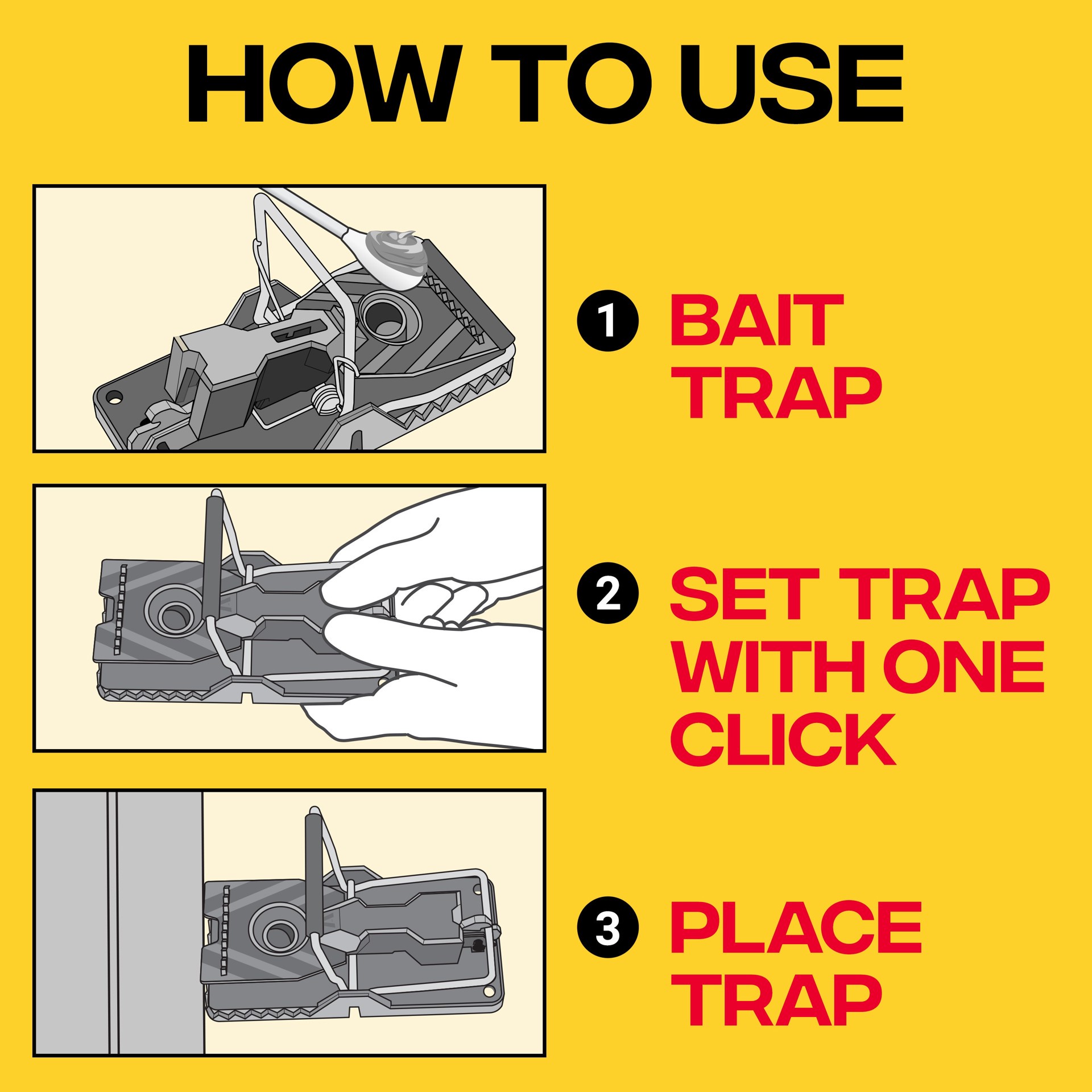 slide 4 of 6, Victor Power Kill Rat Traps, 1 ct