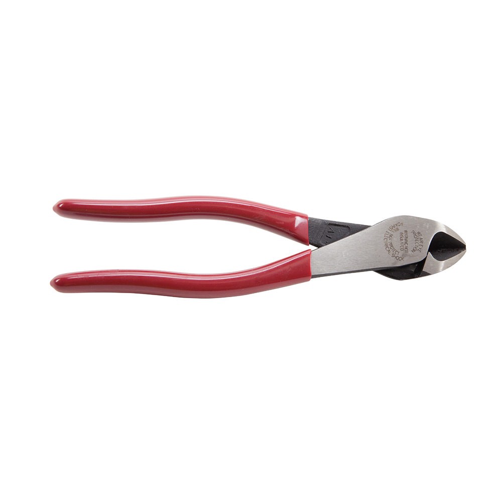 slide 5 of 6, Klein Tools Diagonal Cutting Pliers, High-Leverage, 8-Inch, 1 ct