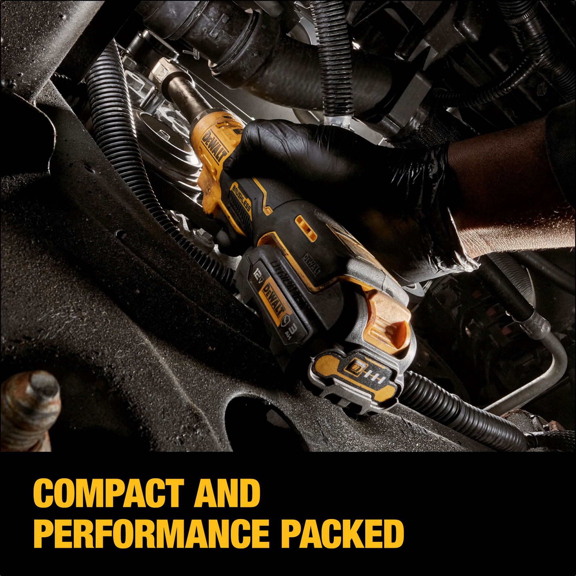 slide 4 of 6, DEWALT XTREME 12-volt Max Variable Speed Brushless 3/8-in Drive Cordless Ratchet Wrench (Battery Not Included and Charger Not Included), 1 ct