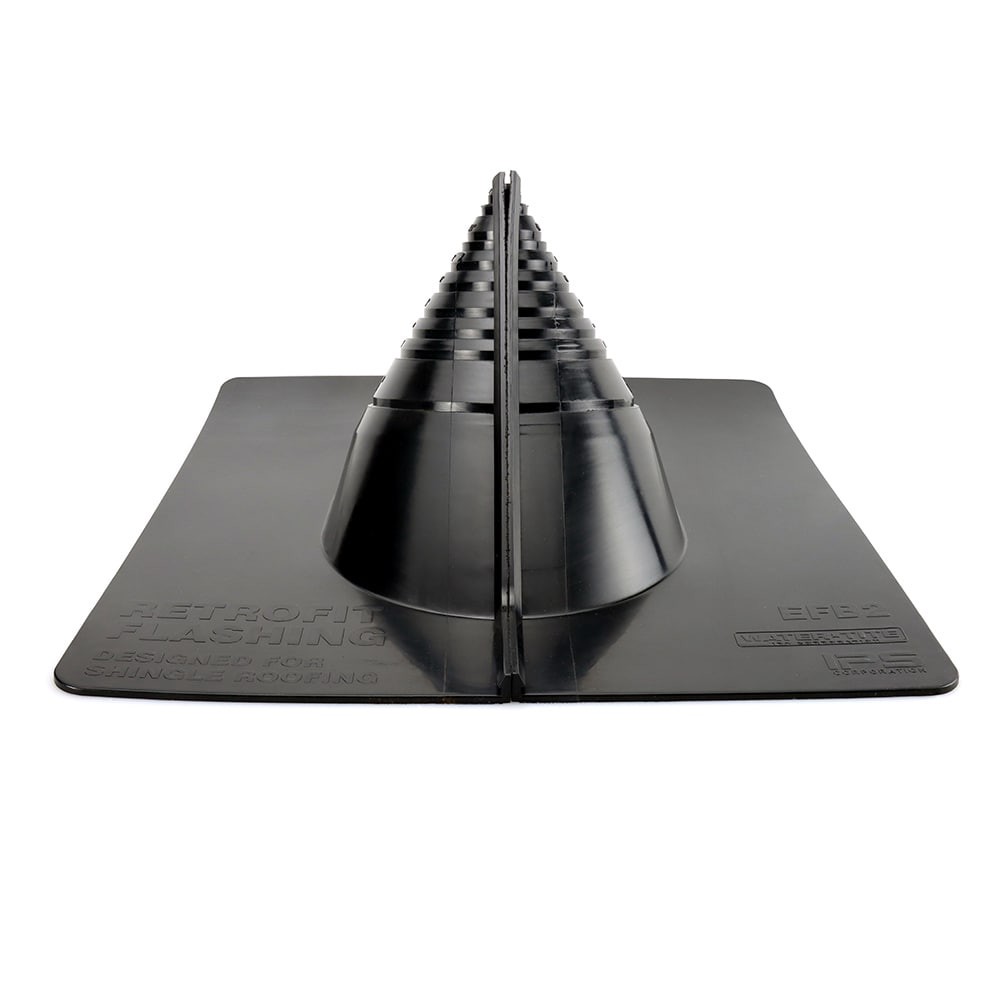 slide 1 of 1, IPS Roofing Products Water Tite 0-in to 5-3/8-in x 15-in PVC Vent and Pipe Flashing, 1 ct