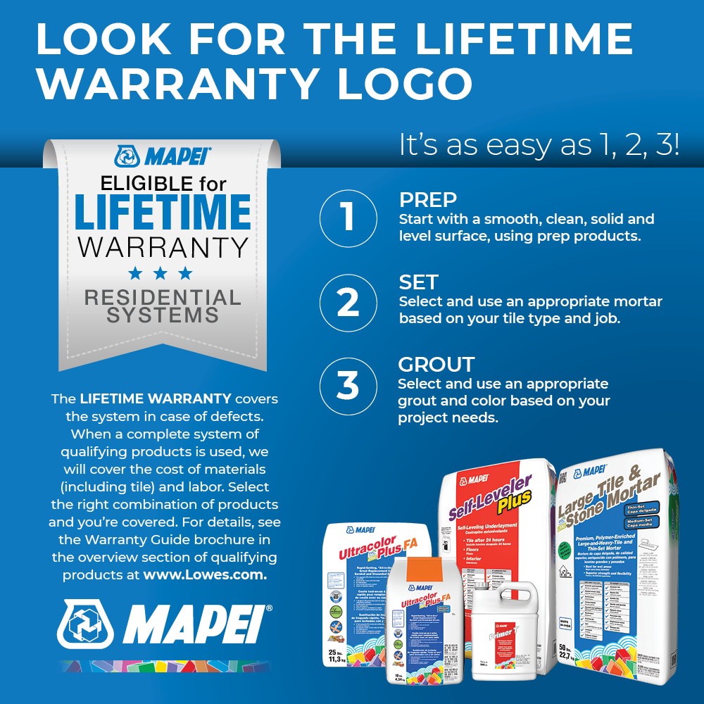 slide 4 of 6, MAPEI Ultracolor Plus FA Nutmeg #5226 All-in-one Grout (25-lb), 1 ct