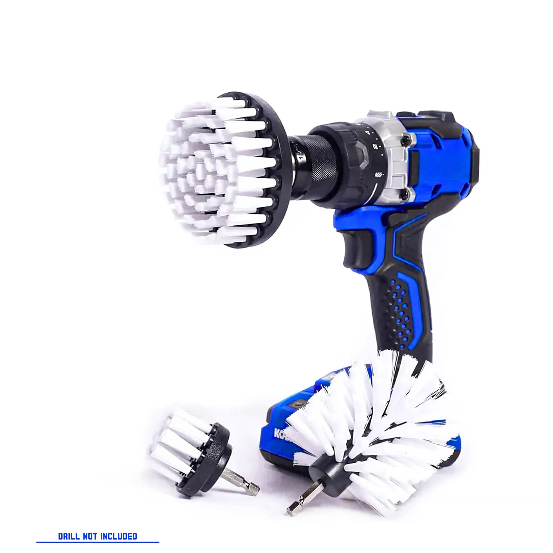 slide 6 of 6, Diamond Shine Soft Drill Brush 3 -Pack Cleaning kit attachment, 1 ct