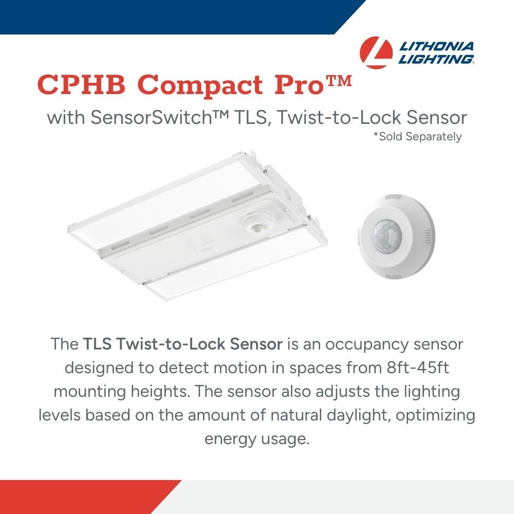 slide 4 of 6, Lithonia Lighting 15.27-in x 11.5-in 1 -Light 18000 -Lumen Adjustable Lumens 5000-K Switchable white LED High Bay Light, 1 ct