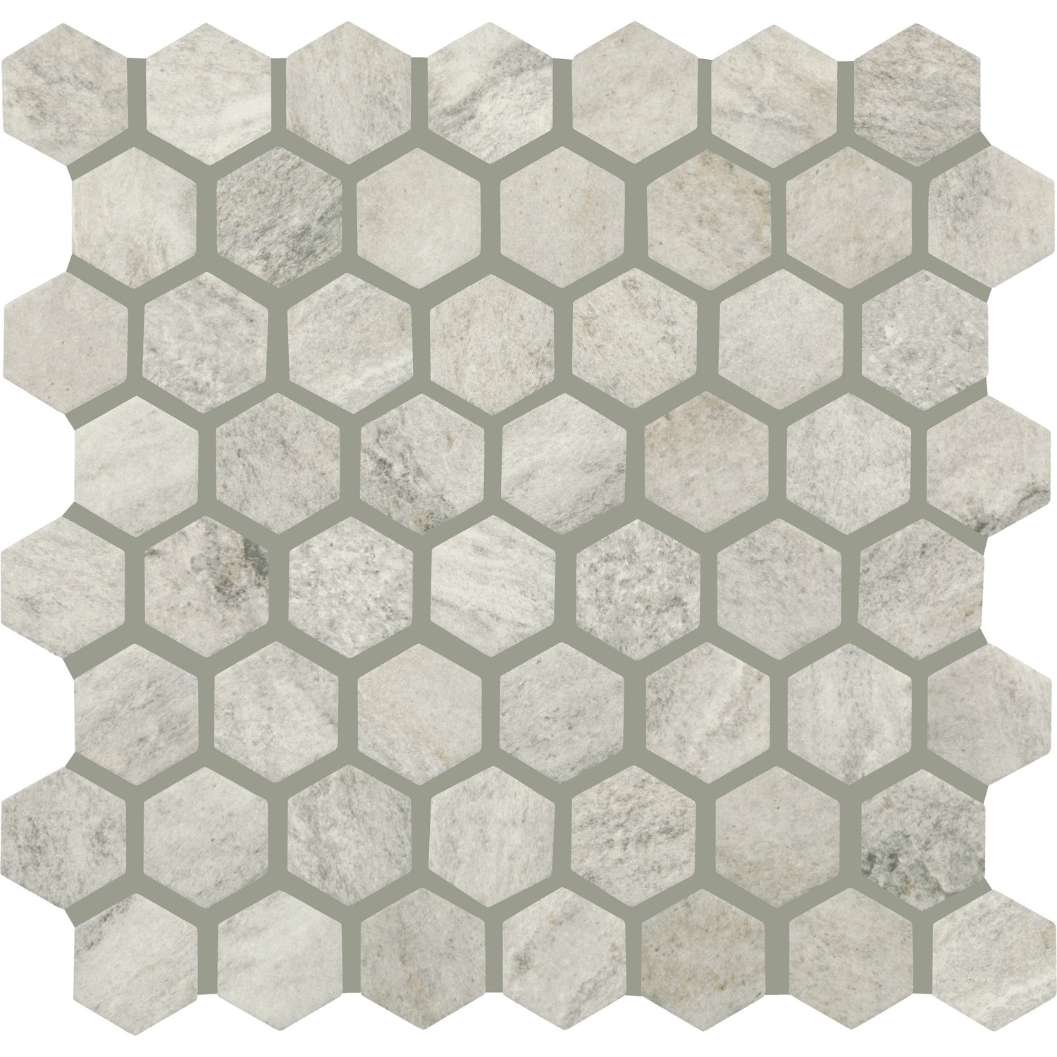 slide 1 of 6, STAINMASTER Quartzite Sepia 10-in x 12-in Matte Ceramic Hexagon Mosaic Floor and Wall Tile ( 0.81-sq ft Piece ), 1 ct