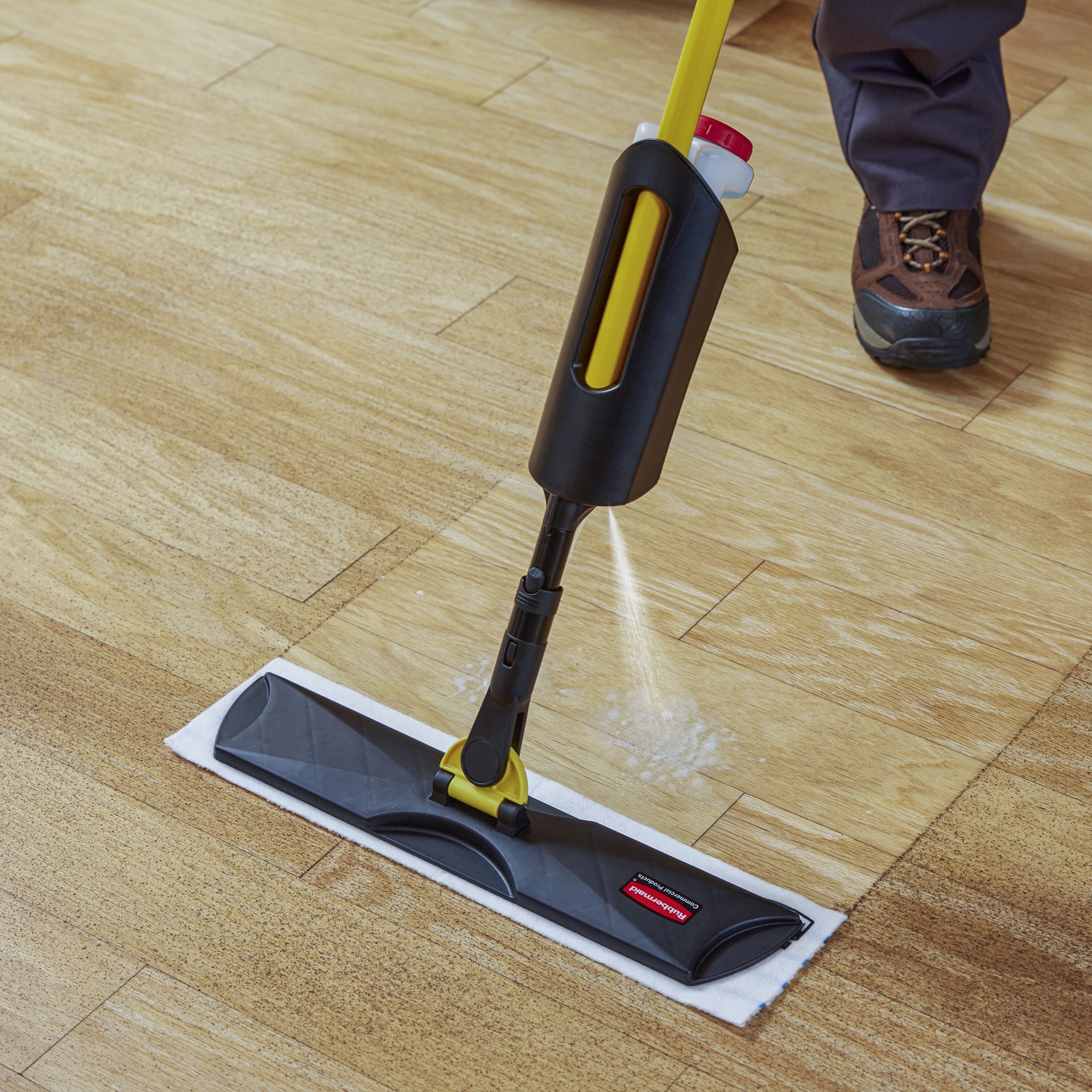 slide 2 of 6, Rubbermaid Commercial Products Microfiber Replacement Pad 8 -Pack, 1 ct