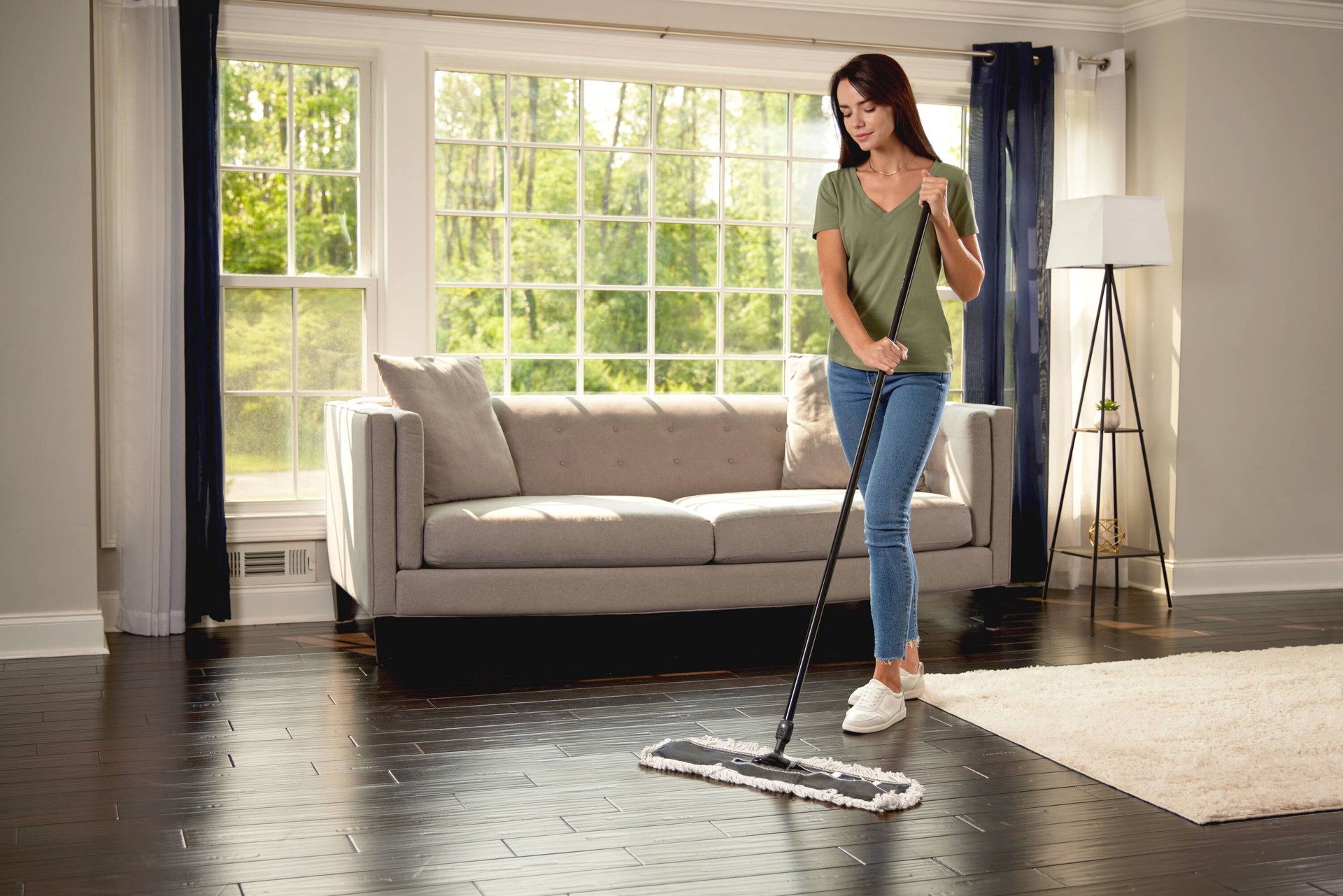 slide 5 of 6, Quickie Microfiber Dust Mop, 1 ct