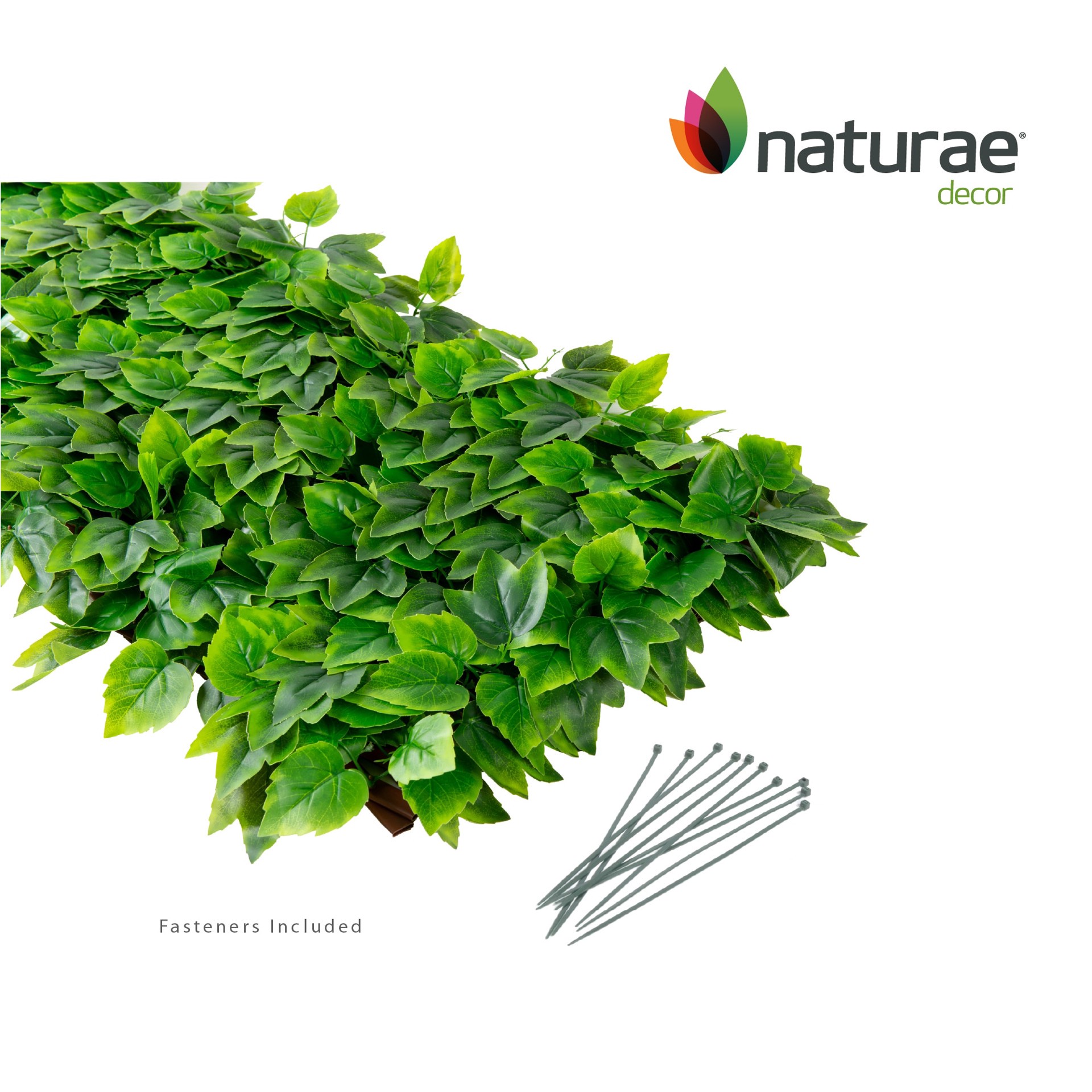 slide 4 of 6, naturae decor Expandable Privacy 72-in W x 36-in H Artificial Wild Mint Leaf Leaf Garden Trellis, 1 ct