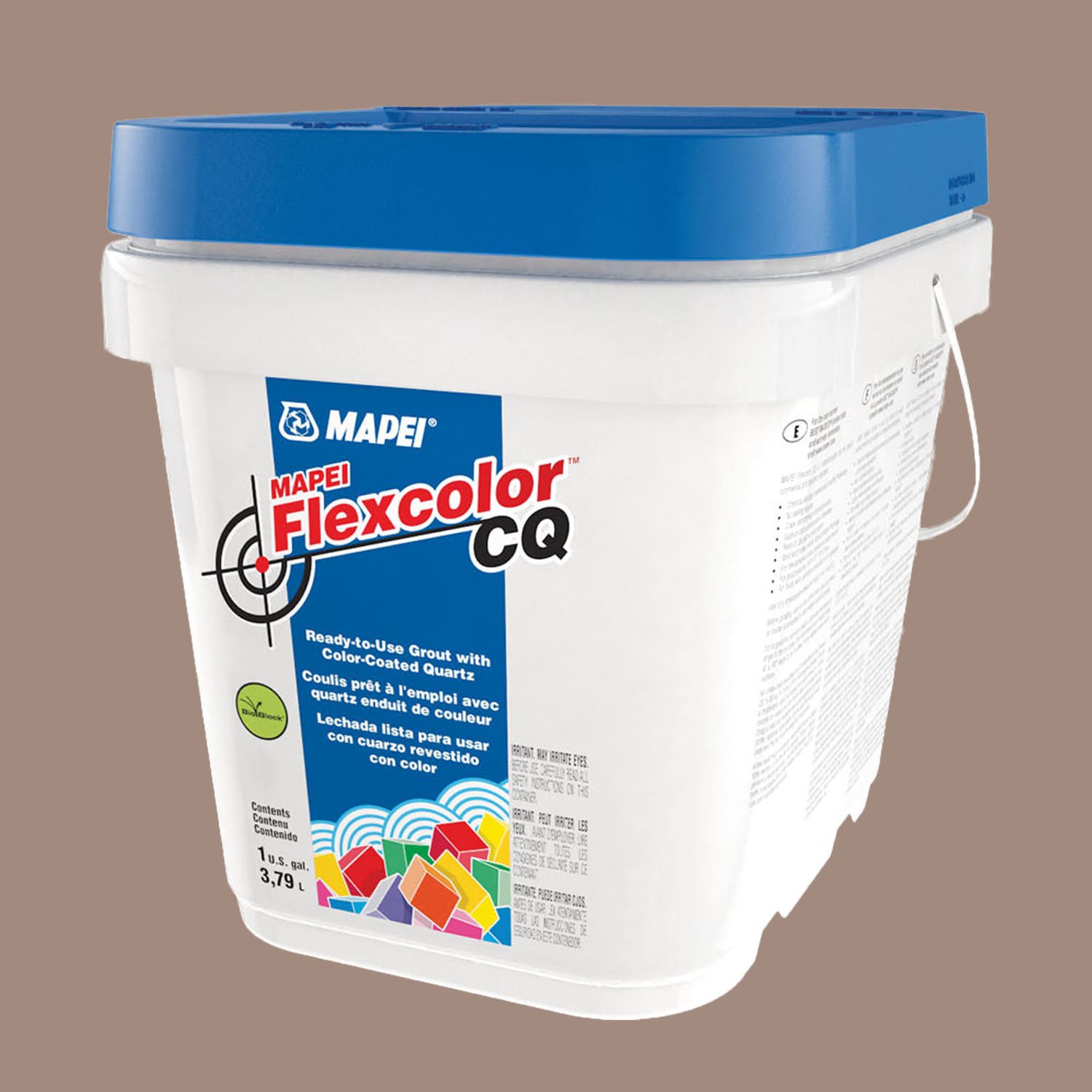 slide 1 of 6, MAPEI Flexcolor CQ Sandstorm #5225 Sanded Acrylic Premix Grout (1-Gallon), 1 ct