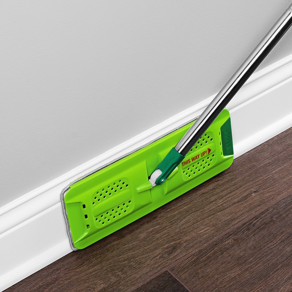 slide 6 of 6, Libman Microfiber Roller Flat Mop with Bucket, 1 ct