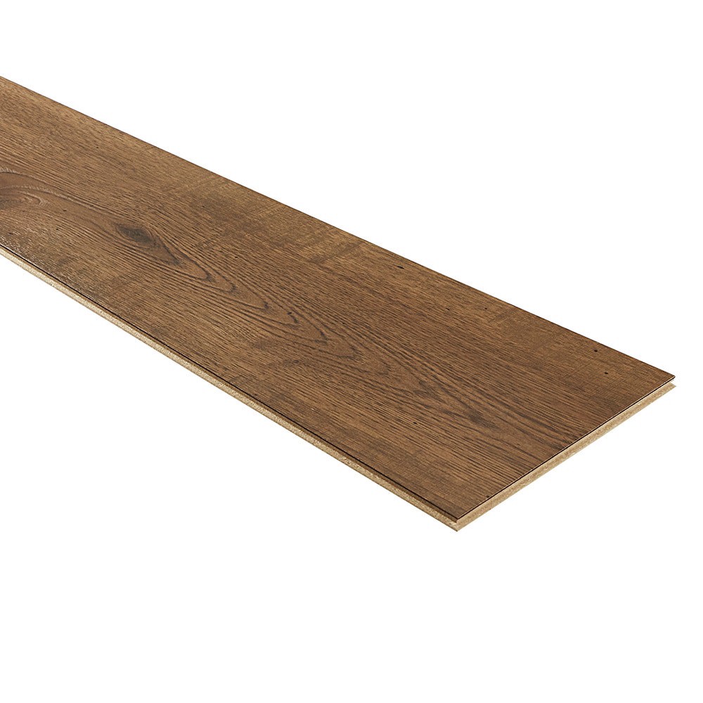 slide 5 of 6, Pergo TimberCraft +WetProtect Homan Hickory 12-mm T x 7-1/2-in W x 47-1/4-in L Waterproof Laminate Wood Flooring ( 22.09-sq ft / Carton ), 1 ct