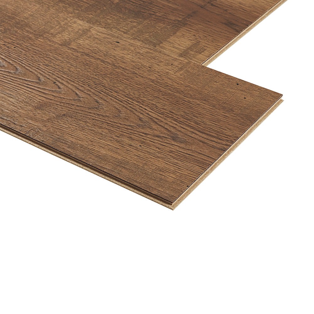 slide 6 of 6, Pergo TimberCraft +WetProtect Homan Hickory 12-mm T x 7-1/2-in W x 47-1/4-in L Waterproof Laminate Wood Flooring ( 22.09-sq ft / Carton ), 1 ct