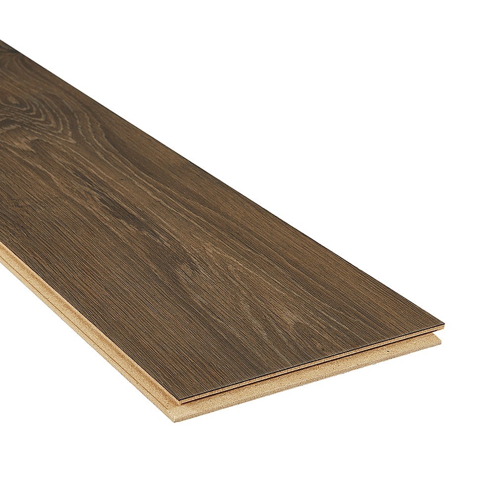 slide 5 of 6, STAINMASTER PetProtect Stockette Oak 12-mm T x 7-1/2-in W x 47-1/4-in L Waterproof Wood Plank Laminate Flooring (22.09-sq ft / Carton), 1 ct