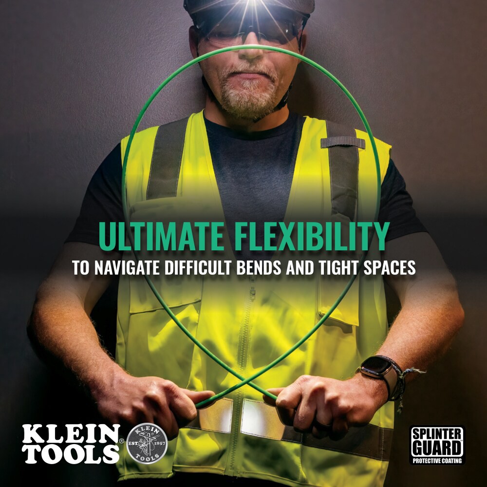 slide 2 of 6, Klein Tools Hi-Flex Glow Fish Rod, 5-Foot, 1 ct