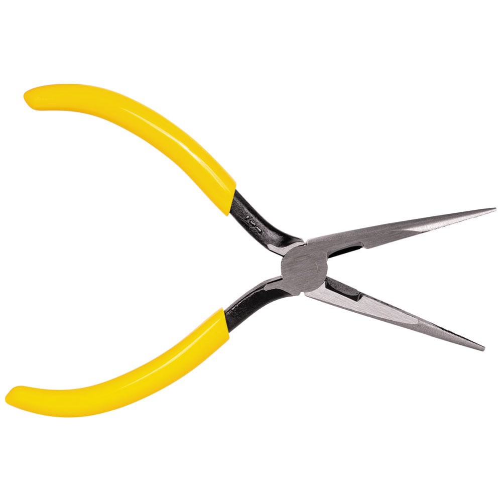 slide 4 of 6, Klein Tools Pliers, Needle Nose Side-Cutters, 7-Inch, 1 ct