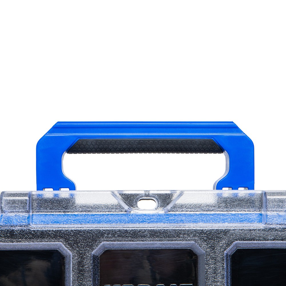 slide 5 of 6, Kobalt CASESTACK 14-in W x 21-in H x 5.1-in D Black Plastic Tool Box, 1 ct