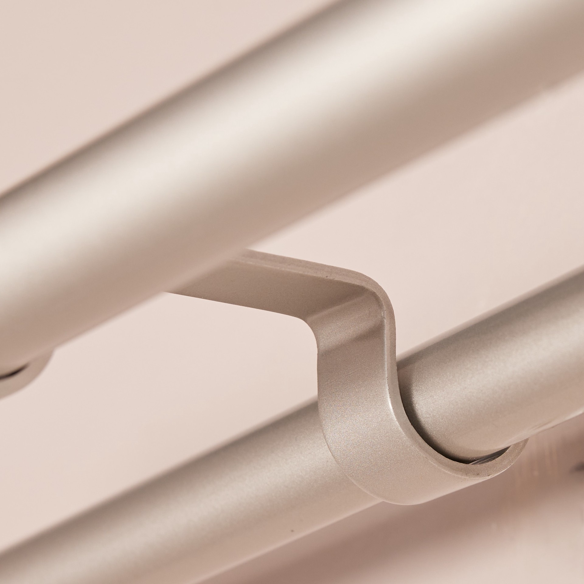 slide 2 of 6, allen + roth Brushed Nickel Steel Double curtain rod bracket, 1 ct