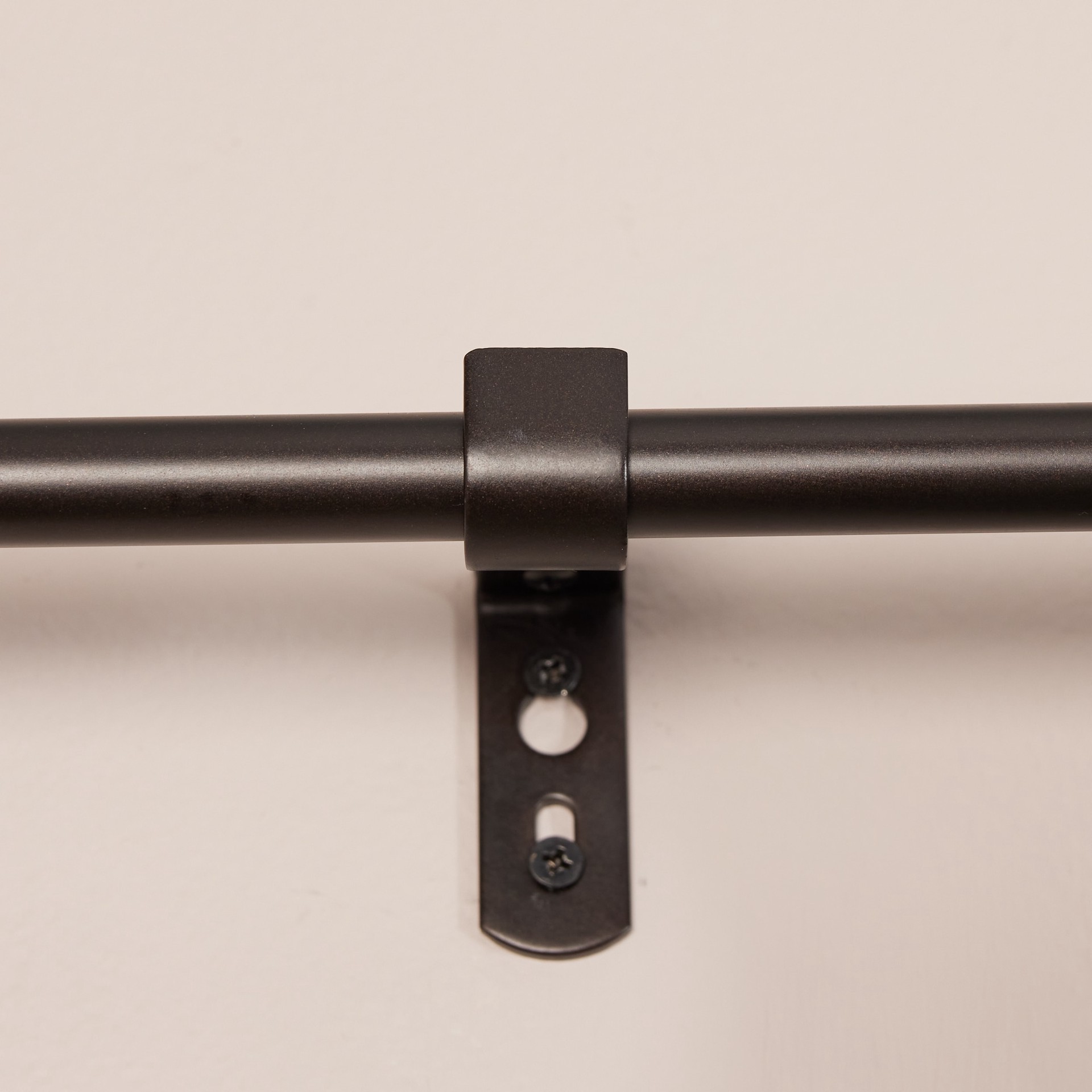 slide 2 of 6, Style Selections Oil-Rubbed Bronze Steel Single curtain rod bracket, 1 ct