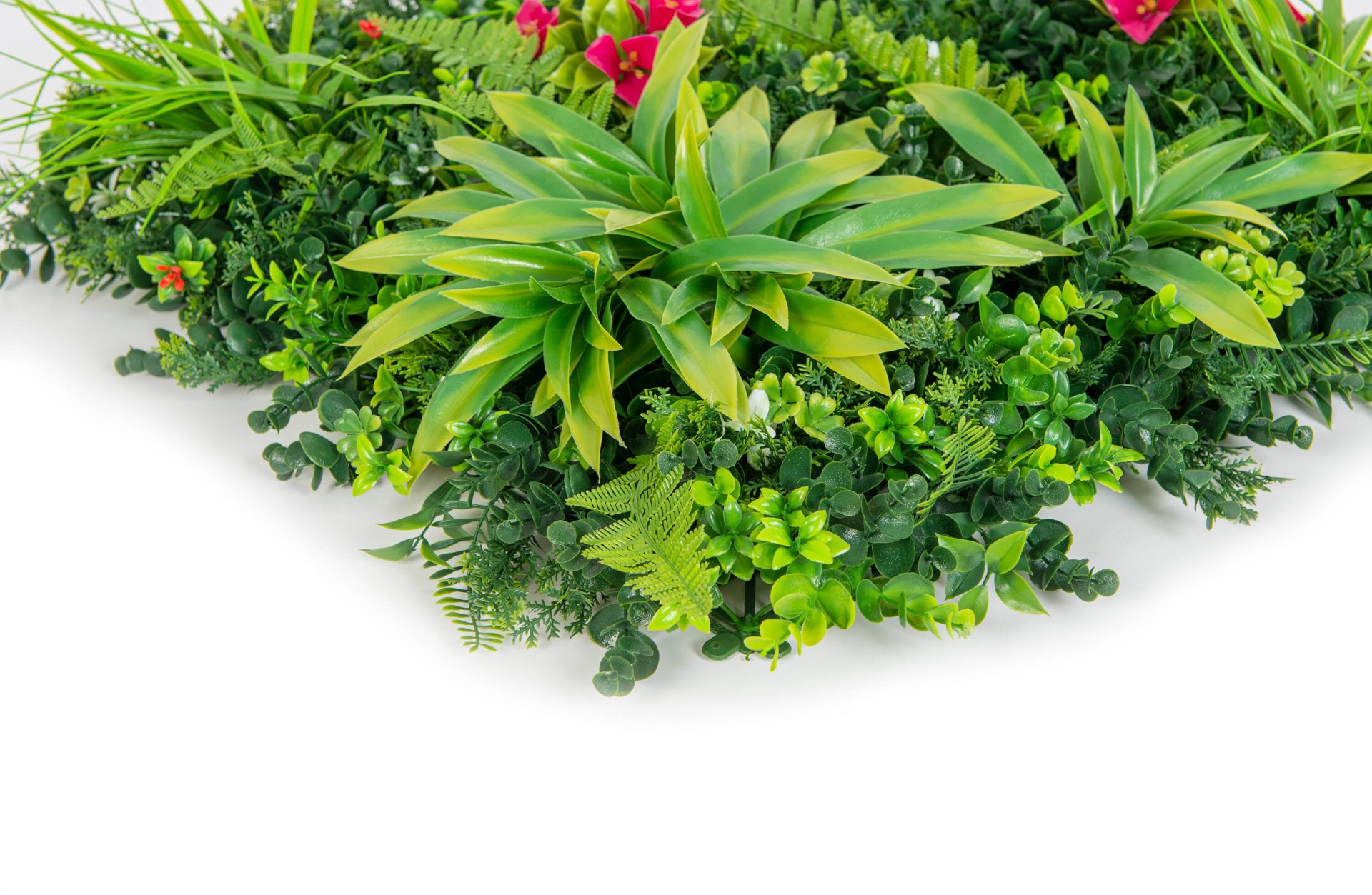 slide 3 of 4, naturae decor 20-in W x 20-in H Green Resin Leaf Garden Trellis 4 -Pack, 1 ct