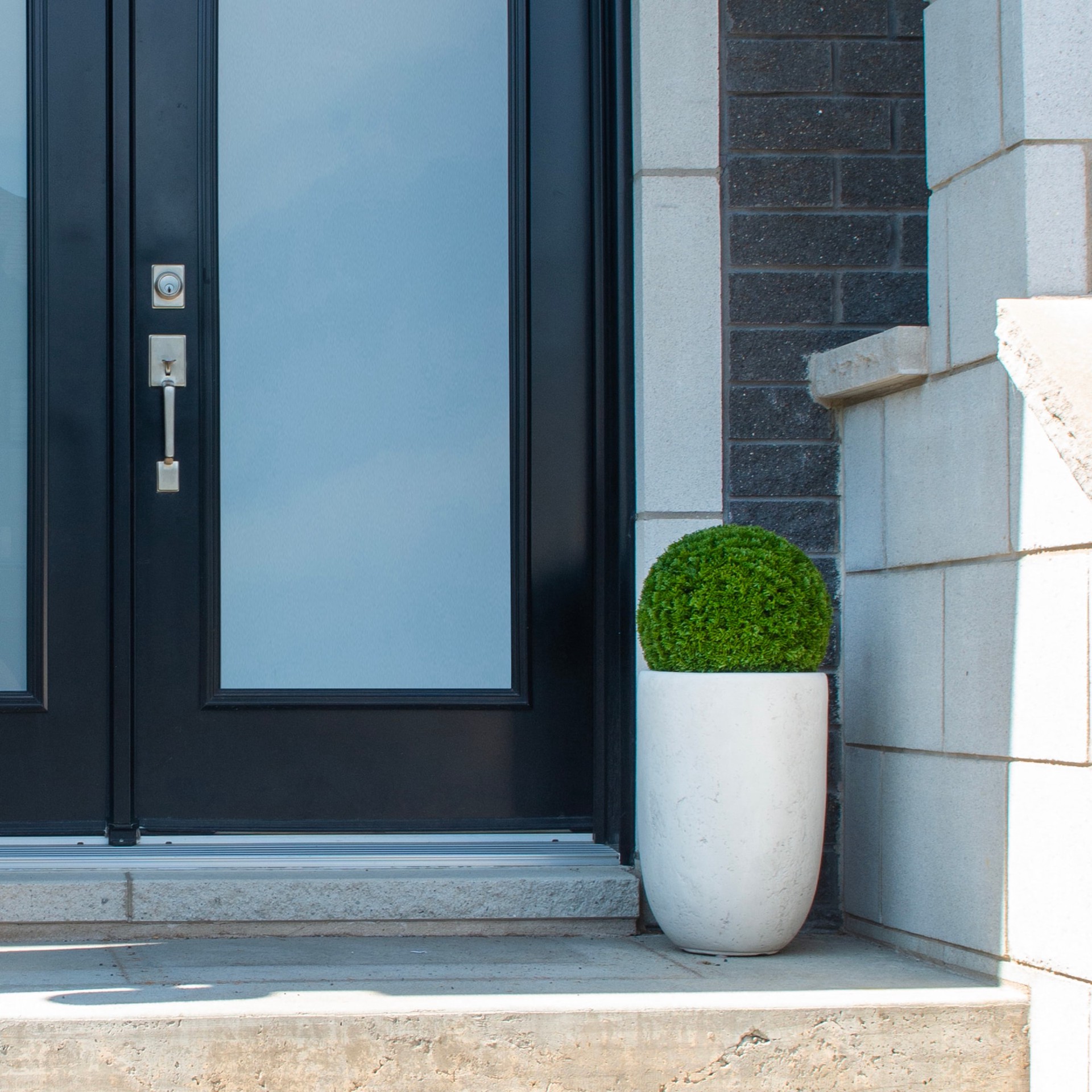 slide 5 of 6, naturae decor 13-in Green Indoor/Outdoor Floor Cedar Artificial plant, 1 ct