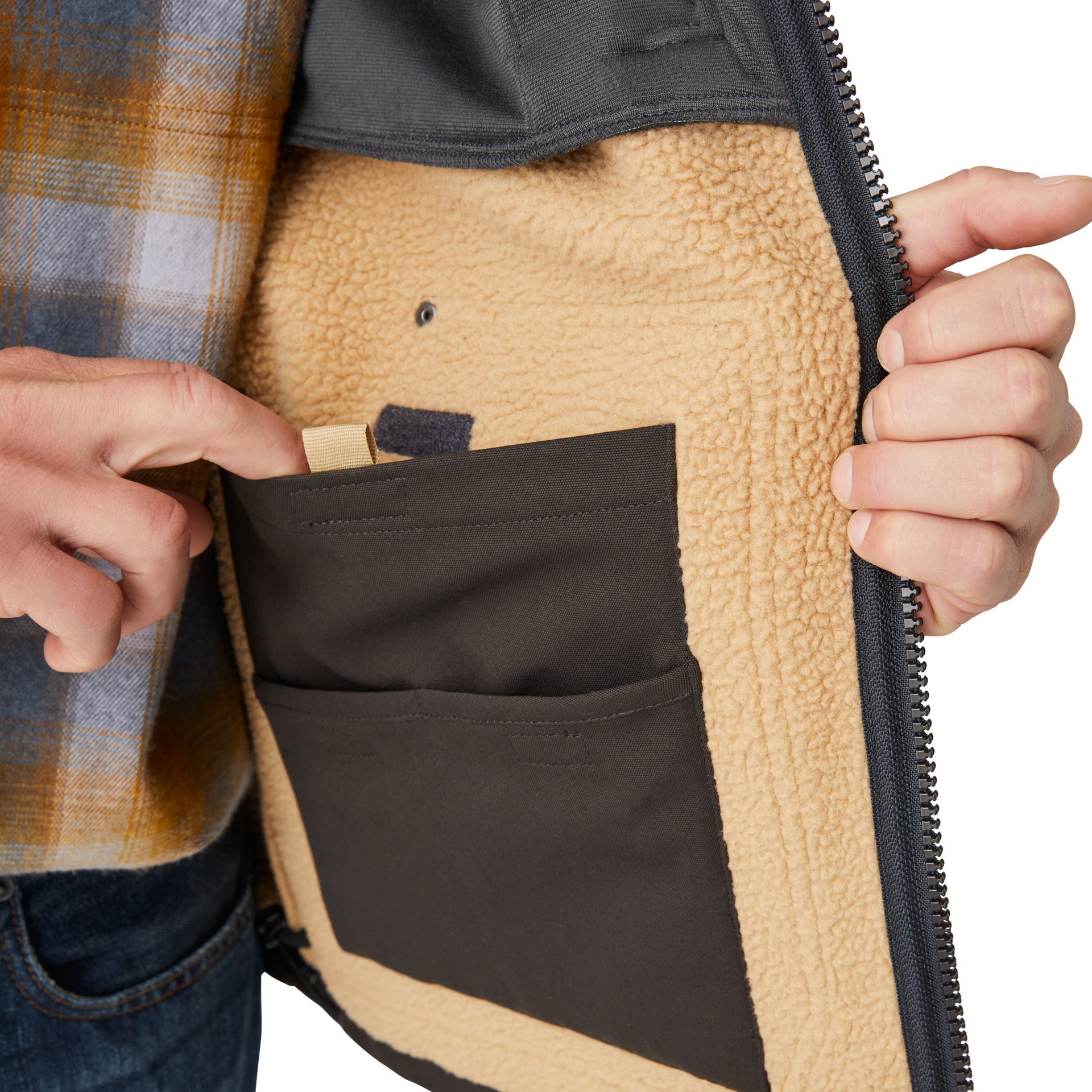 slide 5 of 6, Free Country Wind River Burly Men's Fudge Canvas Hooded Softshell jacket ( Extra Large ), 1 ct