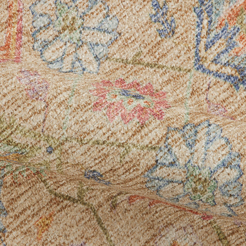 slide 2 of 6, allen + roth Persian Runner 2 x 7 (ft) Loomed Catalina Multi Rectangular Indoor Floral/Botanical Persian Machine washable Runner rug, 1 ct