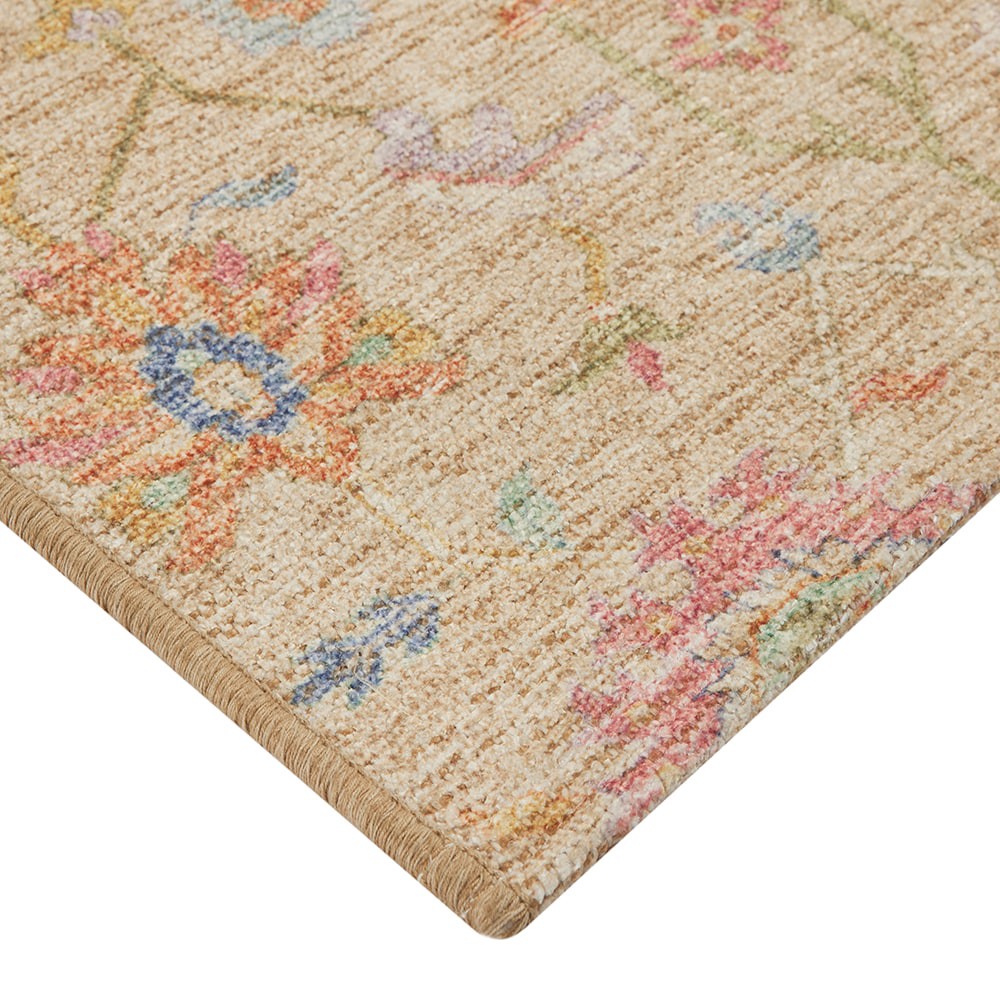slide 3 of 6, allen + roth Persian Runner 2 x 7 (ft) Loomed Catalina Multi Rectangular Indoor Floral/Botanical Persian Machine washable Runner rug, 1 ct