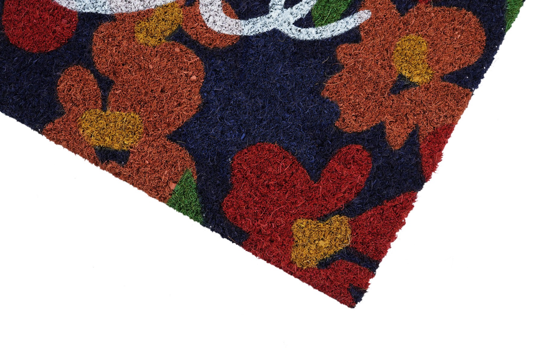 slide 3 of 6, Style Selections 18-in x 30-in Natural Non-Slip Grip Indoor or outdoor Door Mat, 1 ct