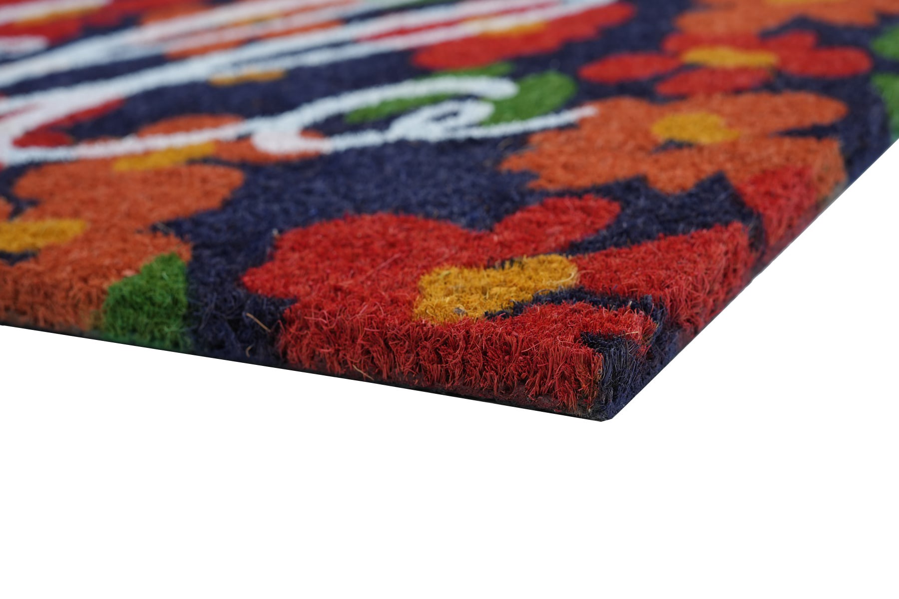 slide 4 of 6, Style Selections 18-in x 30-in Natural Non-Slip Grip Indoor or outdoor Door Mat, 1 ct