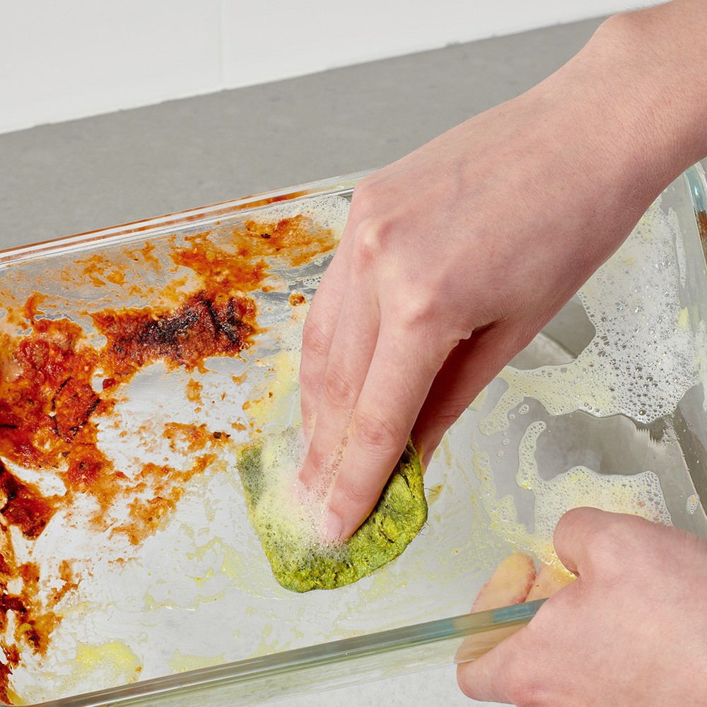 slide 4 of 6, Brillo Lemon Scented Steel wool Scouring soap pad 10 -Pack, 1 ct