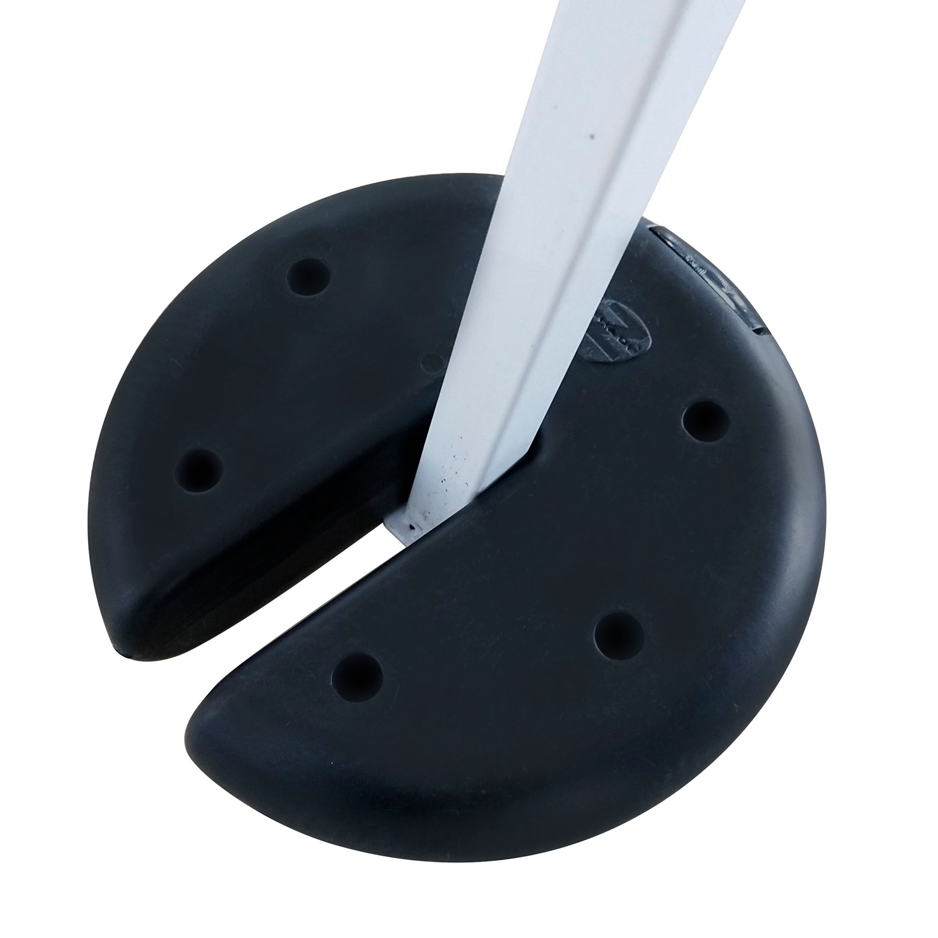 slide 2 of 5, Z-Shade Ocean Park 4 Black Canopy weight plates, 1 ct