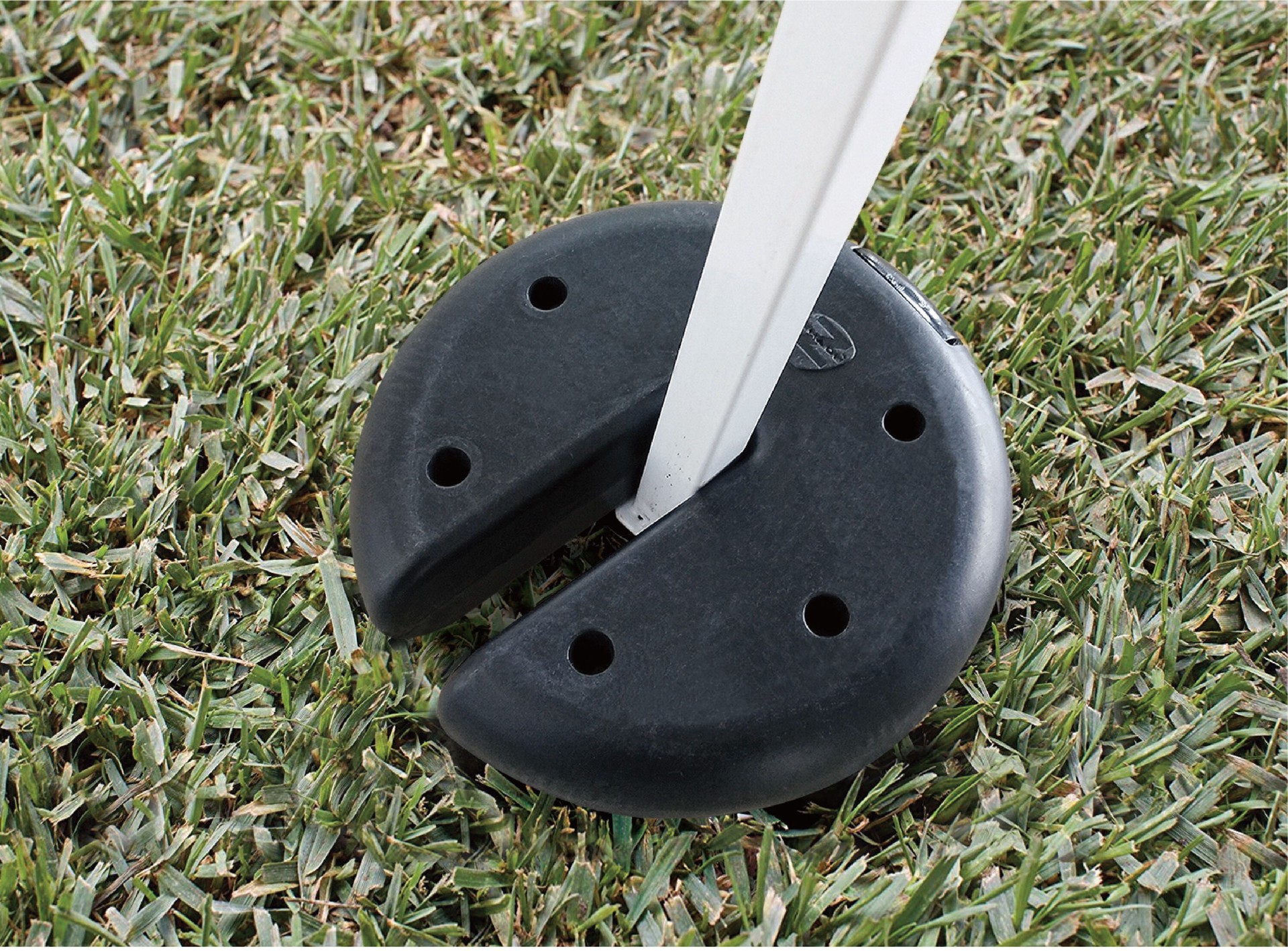 slide 5 of 5, Z-Shade Ocean Park 4 Black Canopy weight plates, 1 ct