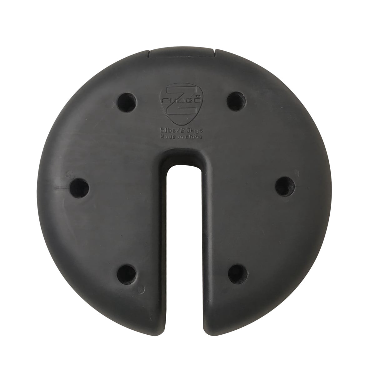 slide 1 of 5, Z-Shade Ocean Park 4 Black Canopy weight plates, 1 ct
