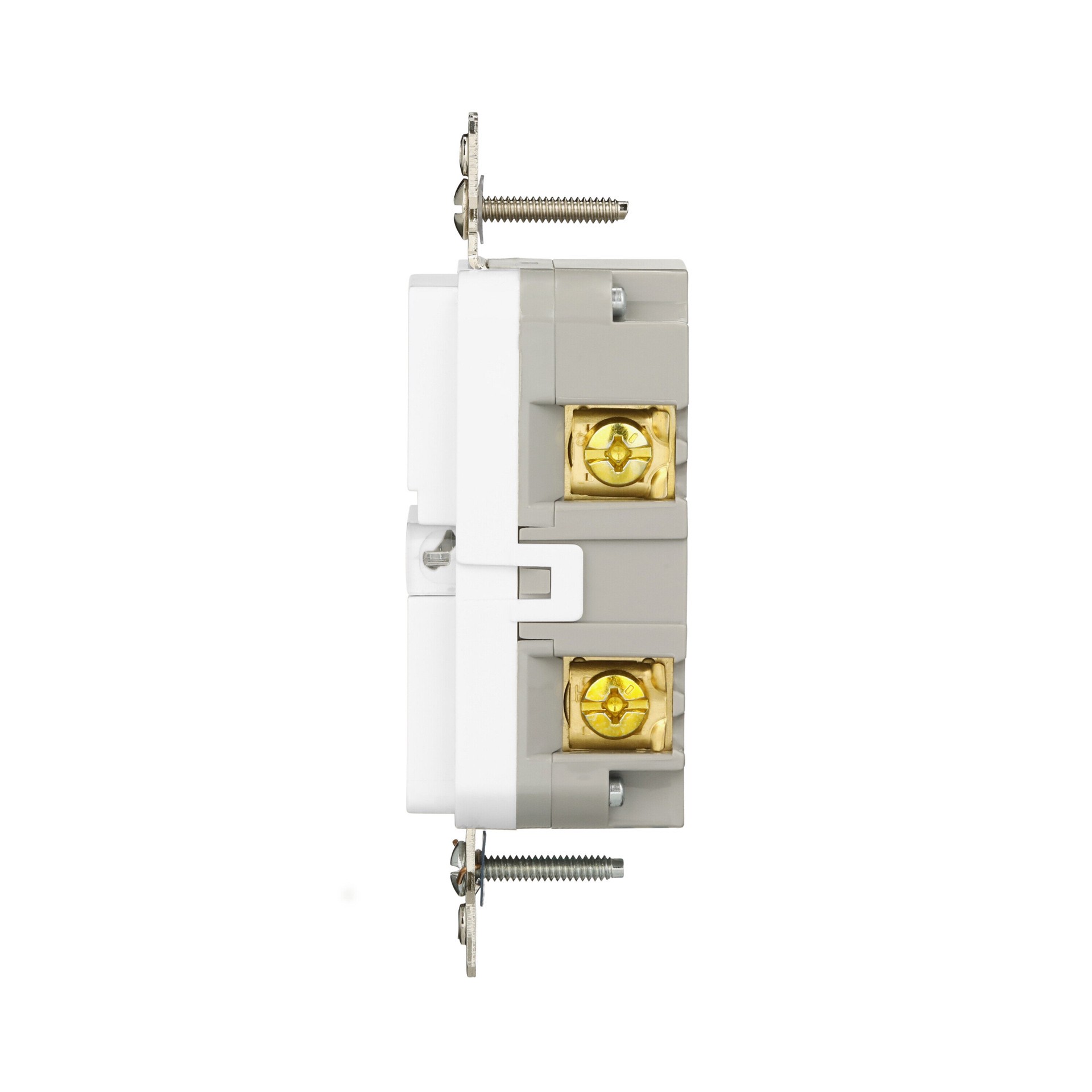 slide 3 of 6, Eaton 15 -Amp 125-volt Tamper Resistant Weather Resistant GFCI Residential Decorator Outlet , White, 1 ct