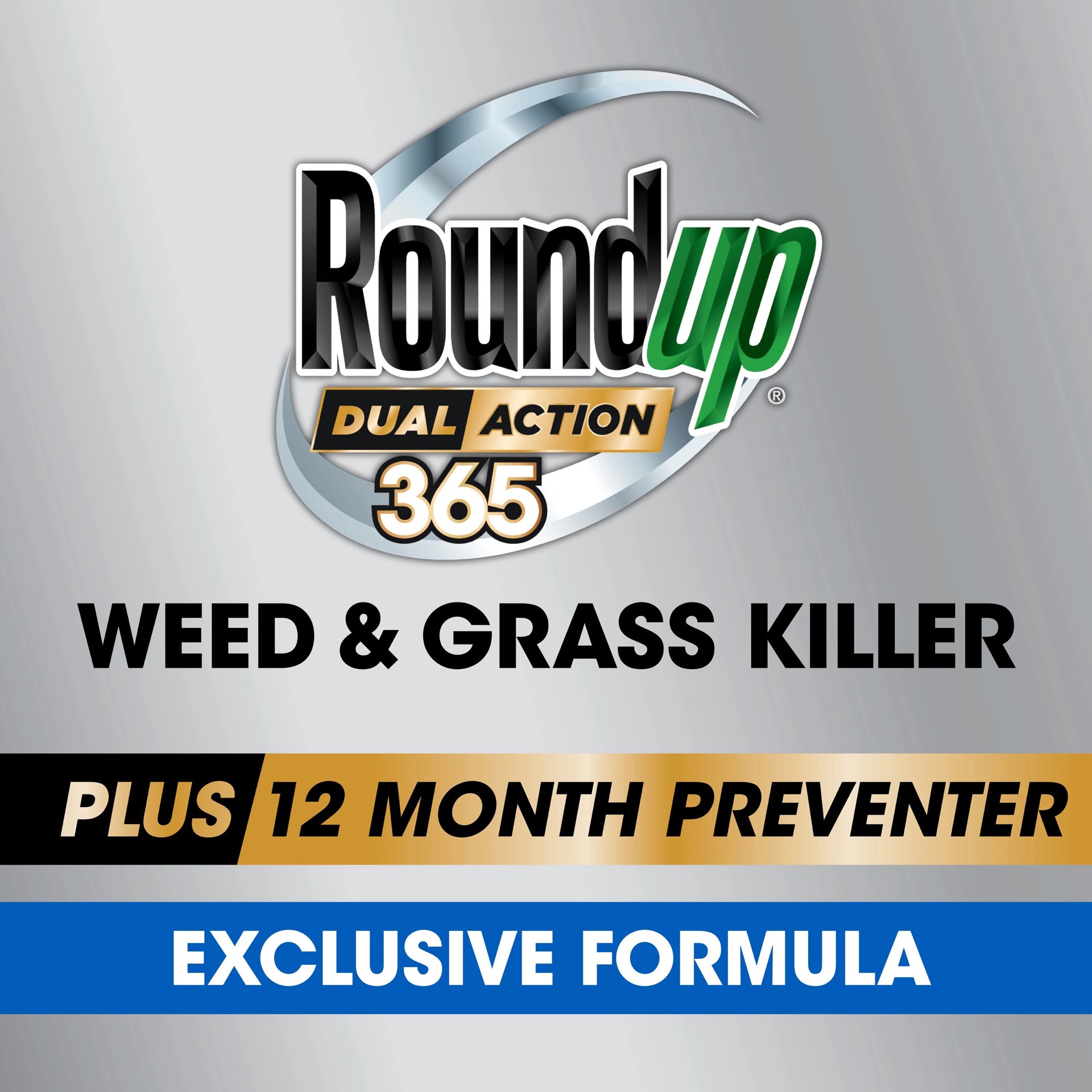 slide 4 of 6, Roundup Dual Action 365 Plus 12 Month Preventer 1.25 -Gallon Refill Pre-Emergent Weed and Grass Killer, 1 ct