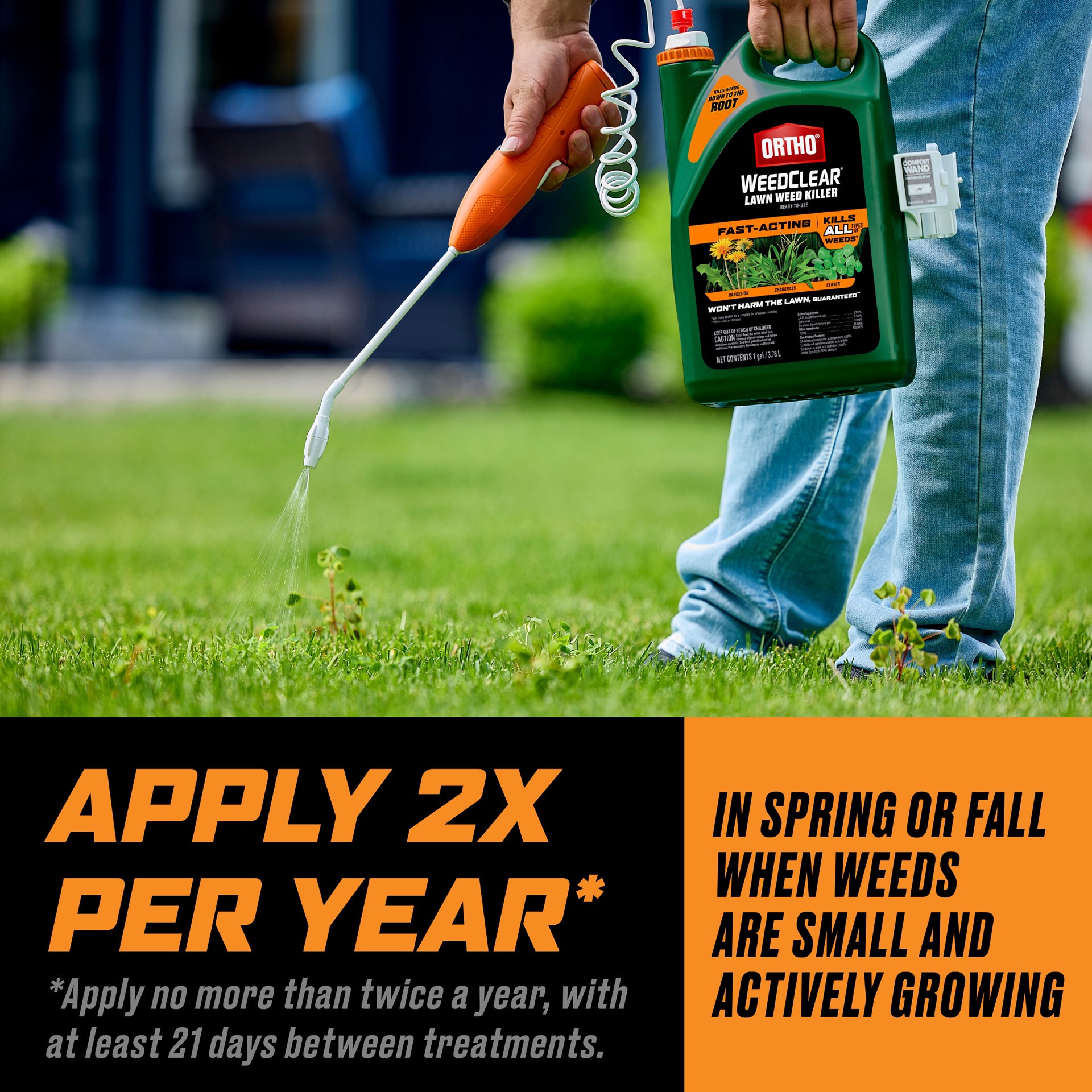 slide 6 of 6, ORTHO WeedClear 1 -Gallon Refill Lawn Weed Killer, 1 ct